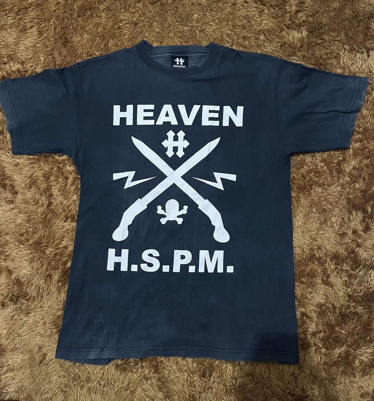 HEAVEN SKATEBOARDING H.S.P.M T-SHIRT Y2K VINTAGE