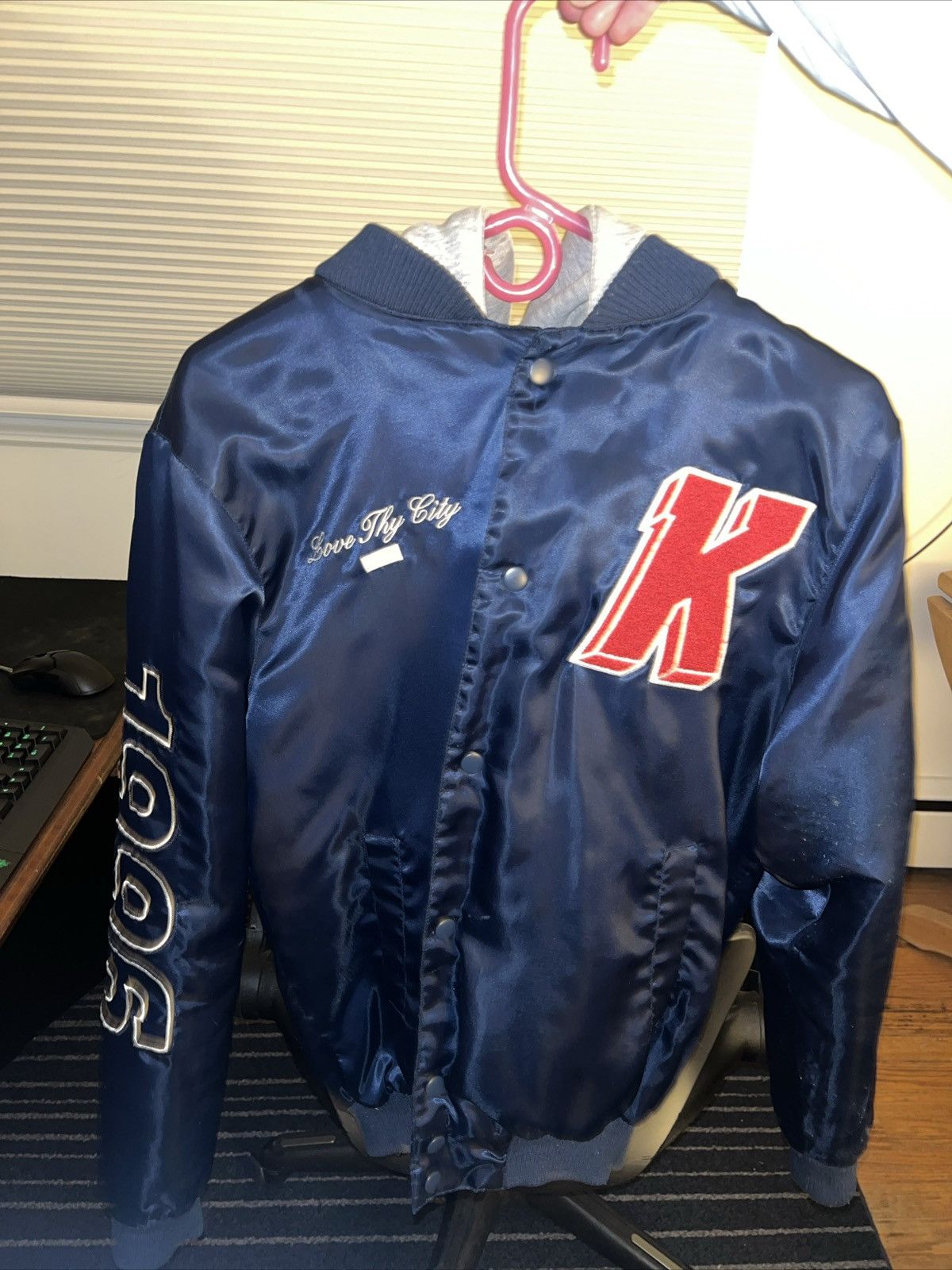 Kith Leather Jacket  Yankees Bomber XS画像をアップロードいたしました