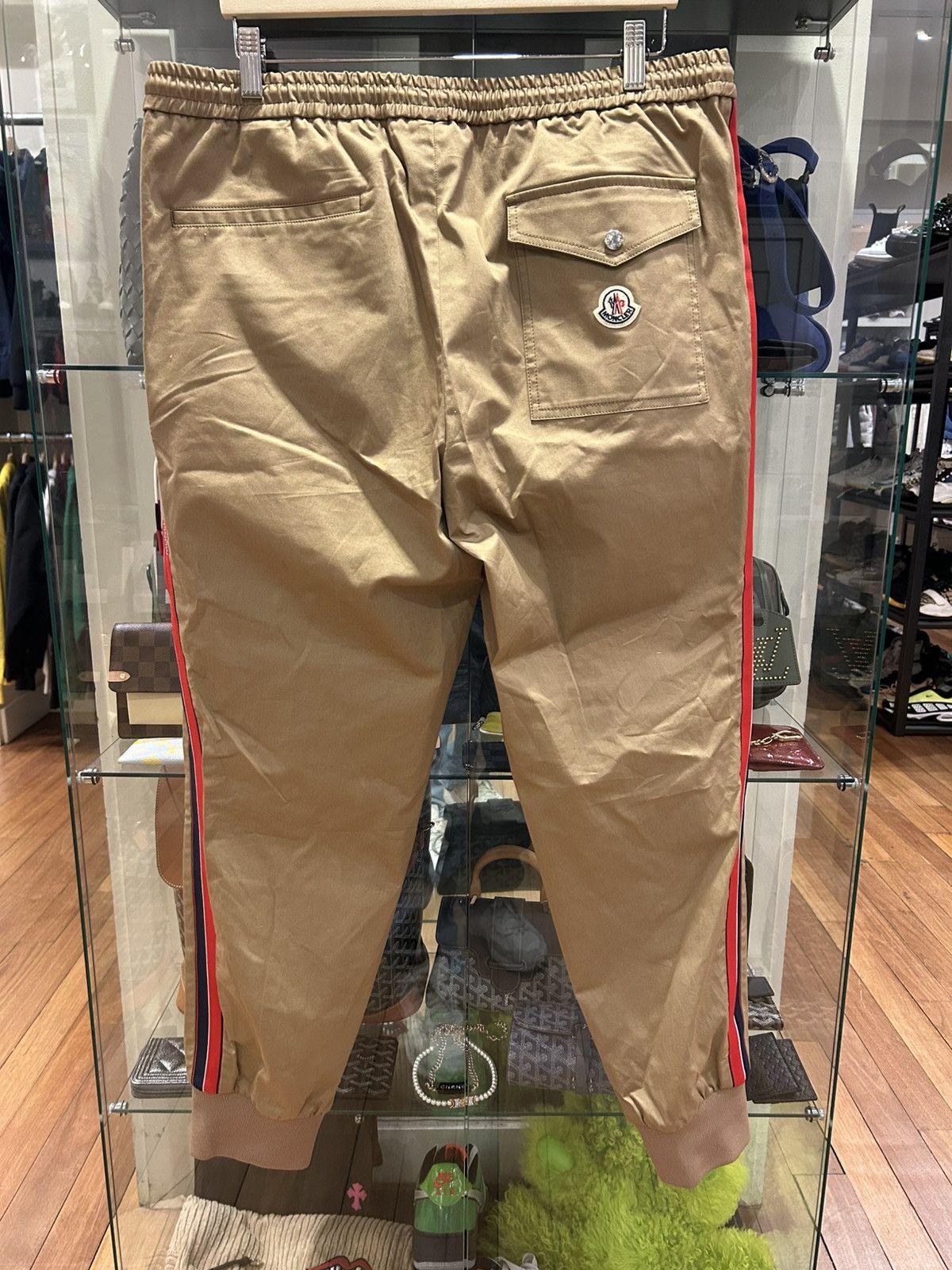 Moncler Moncler Gabardine Side Stripe Pants Size US 36 / EU 52 - 2 Thumbnail