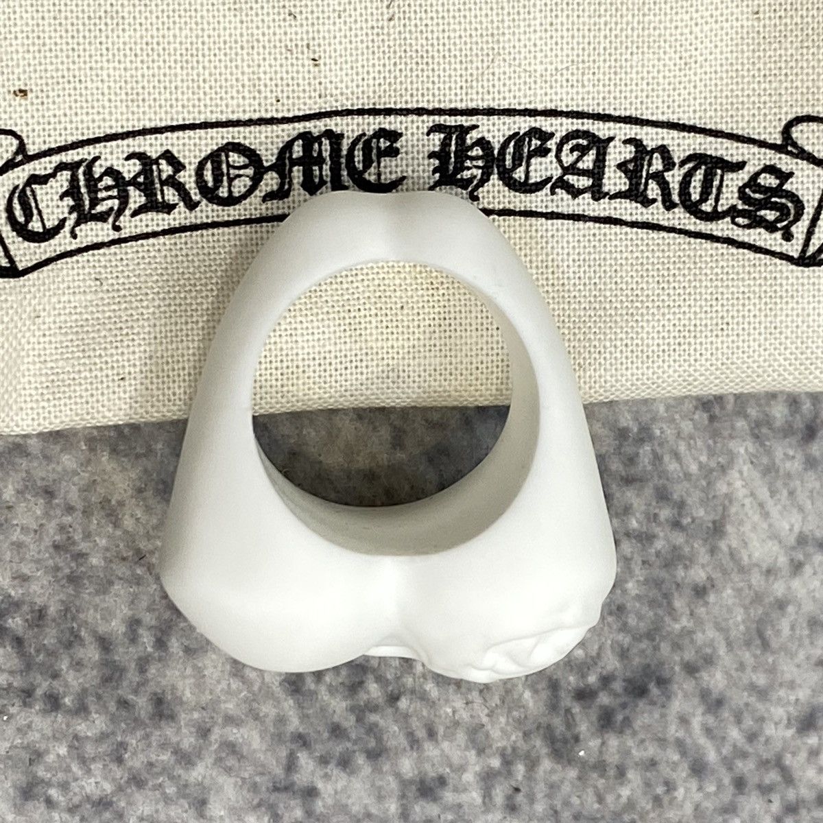 Chrome Hearts CHROME HEARTS Silicrome Ring WHITE Size ONE SIZE - 7 Thumbnail