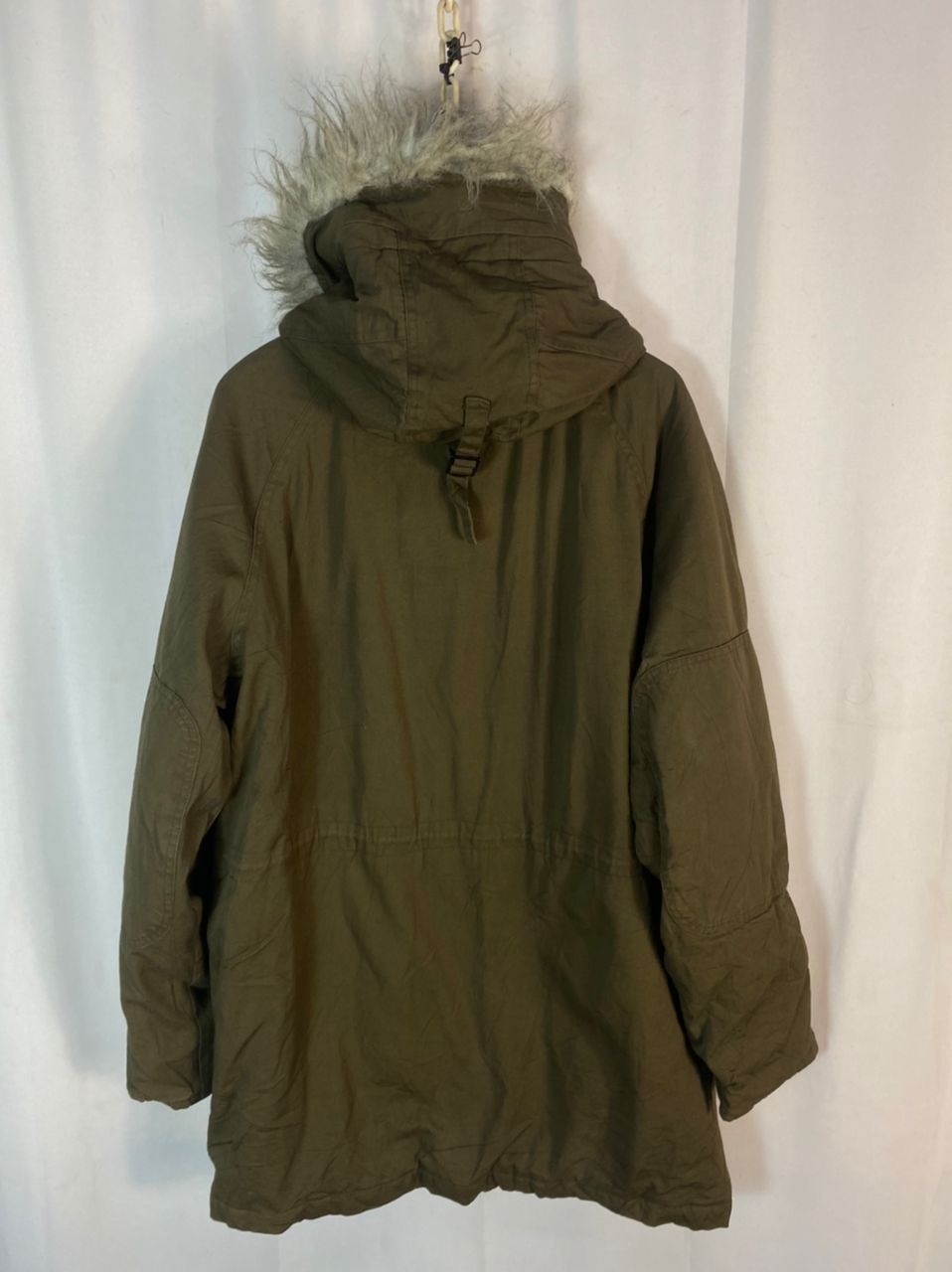 Japanese Brand Unbrand fur hoodie parka jacket Size US L / EU 52-54 / 3 - 13 Thumbnail