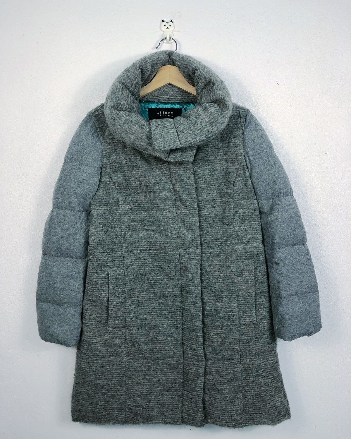 ATSURO TAYAMA Rare Atsuro Tayama Wool Puffer Jacket Size S / US 4 / IT 40 - 8 Thumbnail