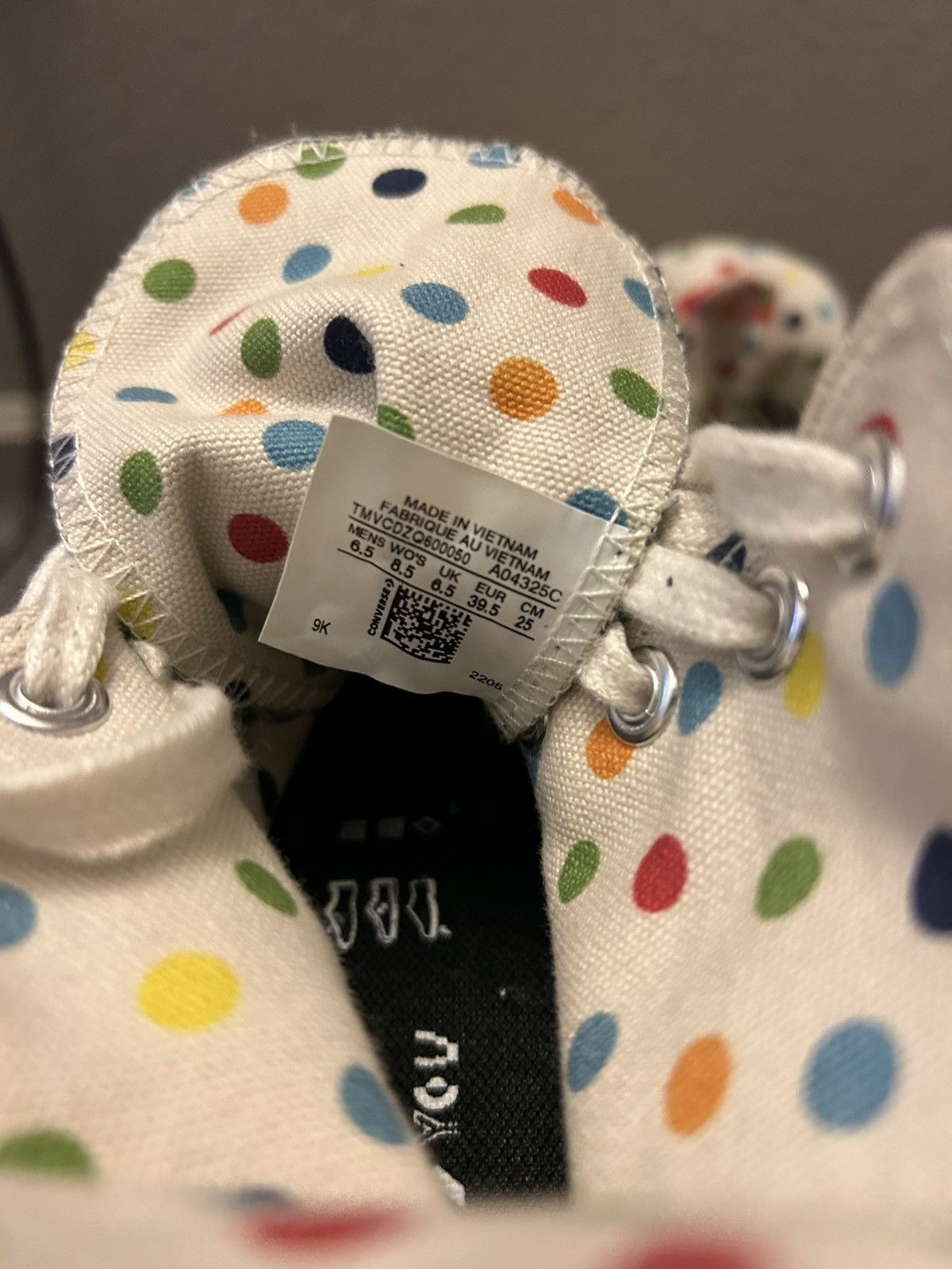 Converse × Golf Wang × Tyler The Creator Converse Chuck Taylor x Golf Wang Size US 6.5 / EU 39-40 - 7 Thumbnail