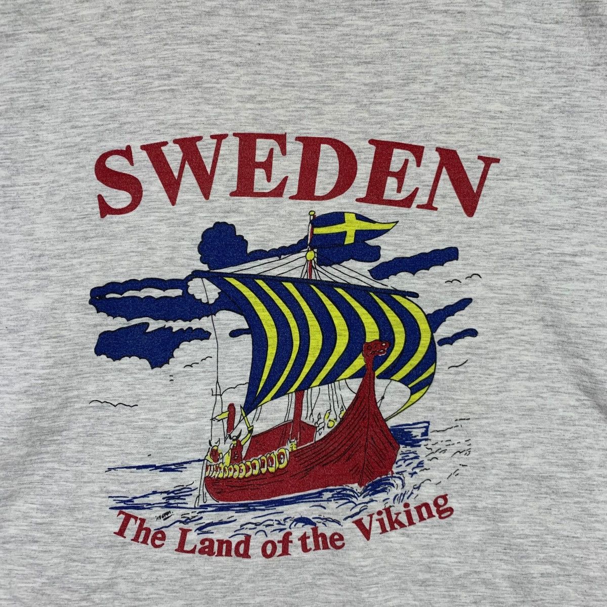 Vintage Vintage 90s Sweden Yachts Short Sleeve Souvenirs Shirt Size US M / EU 48-50 / 2 - 3 Thumbnail