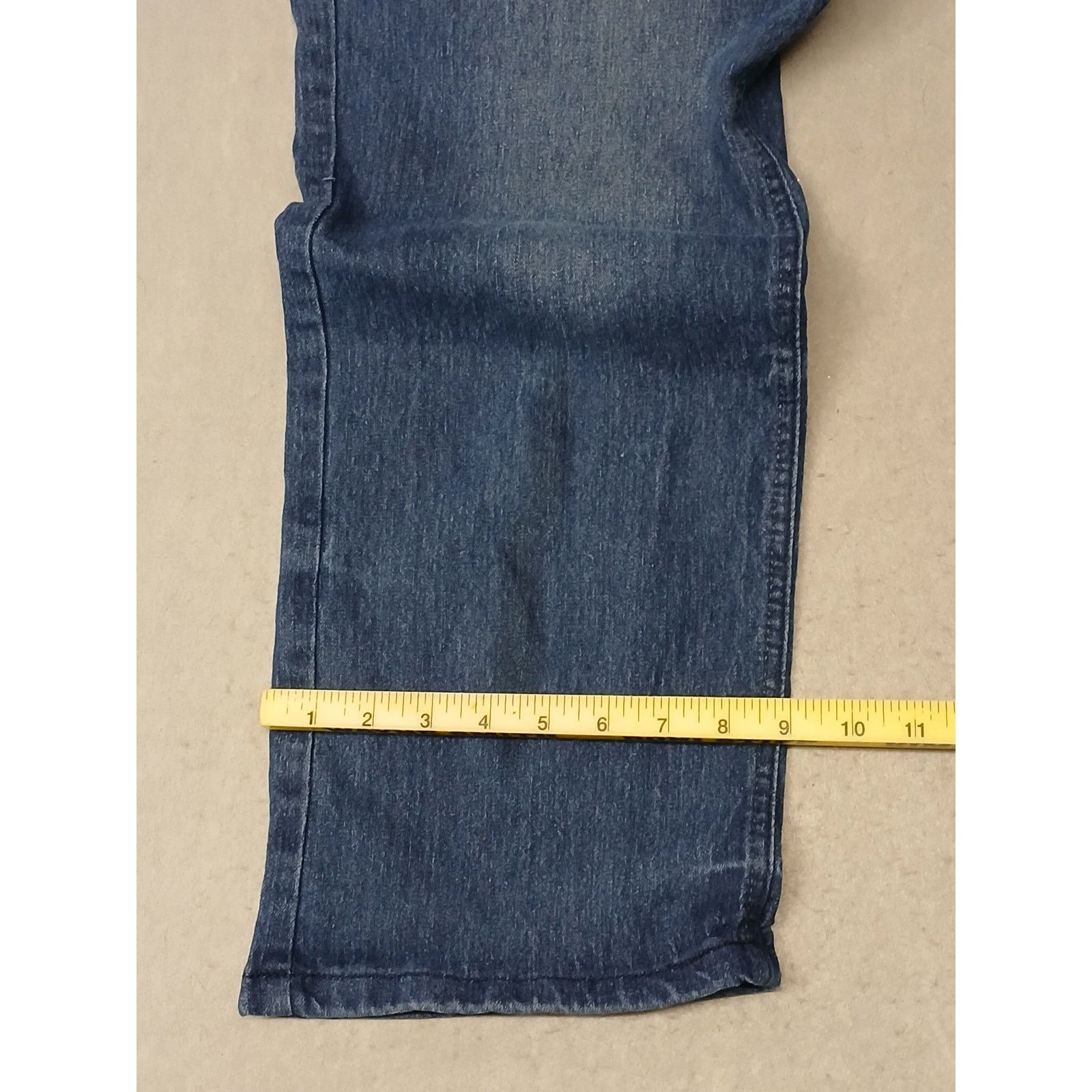 Colours Colours (46x30) Men's Stretch Straight Blue Denim Jeans Size US 30 / EU 46 - 6 Thumbnail