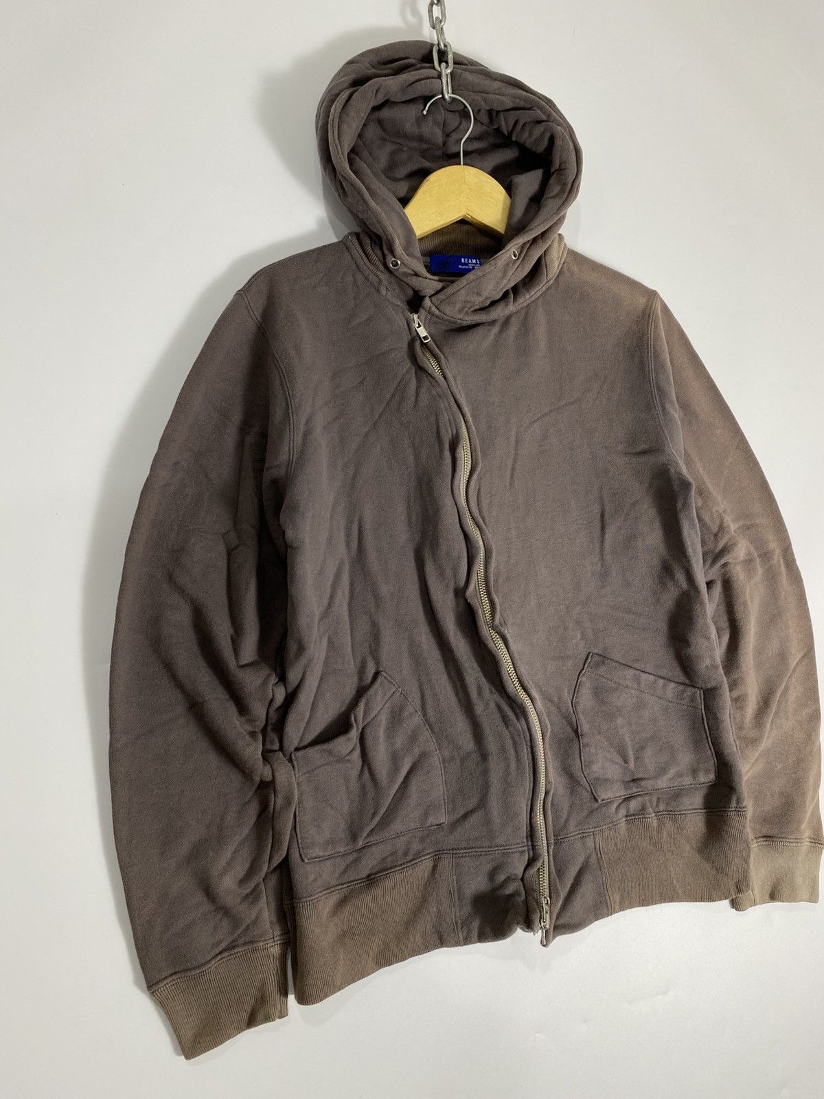 Japanese Brand Japanese faded hoodie beams hearts asymetrical style Size US M / EU 48-50 / 2 - 6 Thumbnail