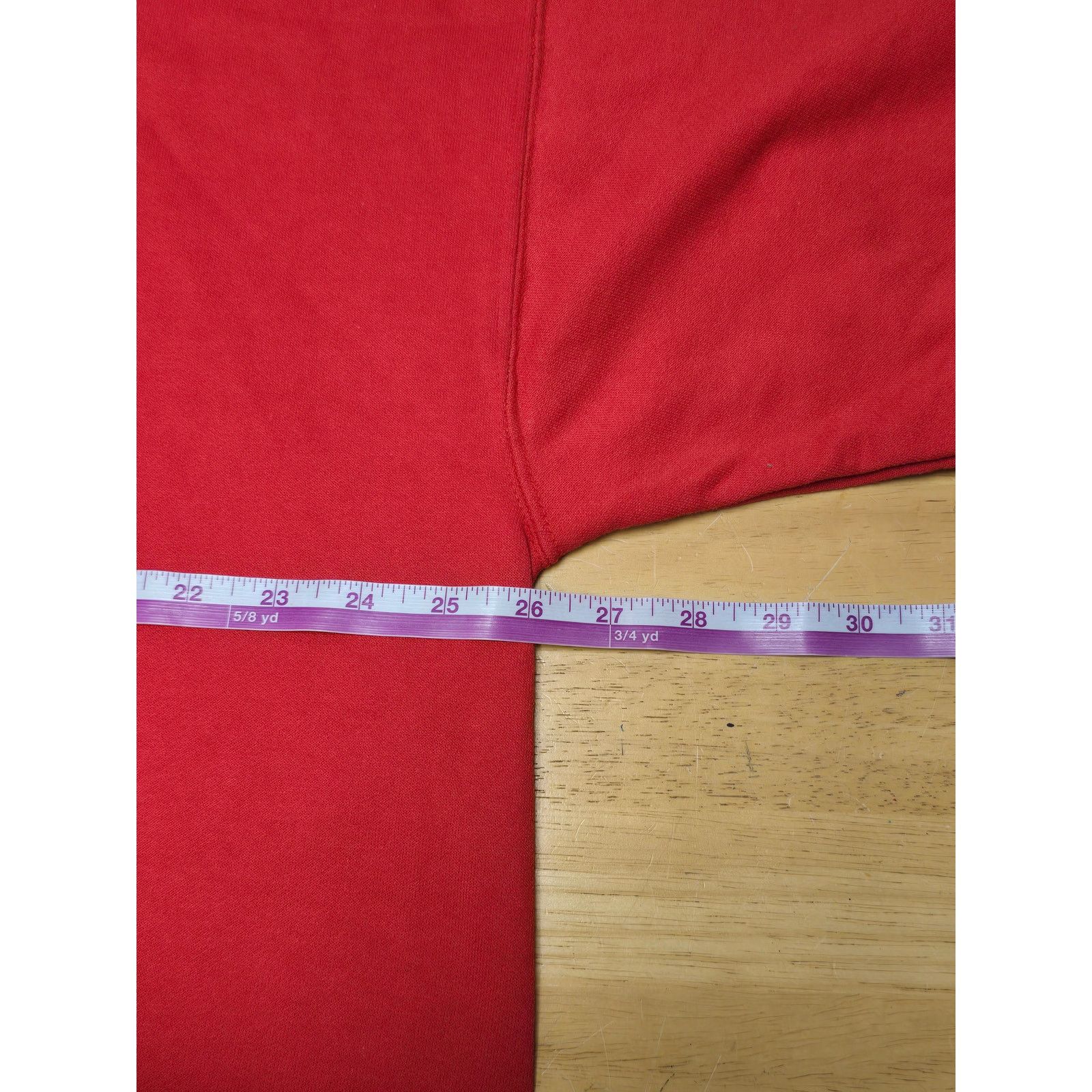 Vintage Vintage Blank Red Crewneck Sweatshirt Fashion Gear XXL 90s Size US XXL / EU 58 / 5 - 5 Thumbnail