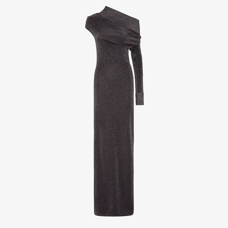 Fendi o1loc1c0426 Dress in Black Size L / US 10 / IT 46 - 2 Thumbnail