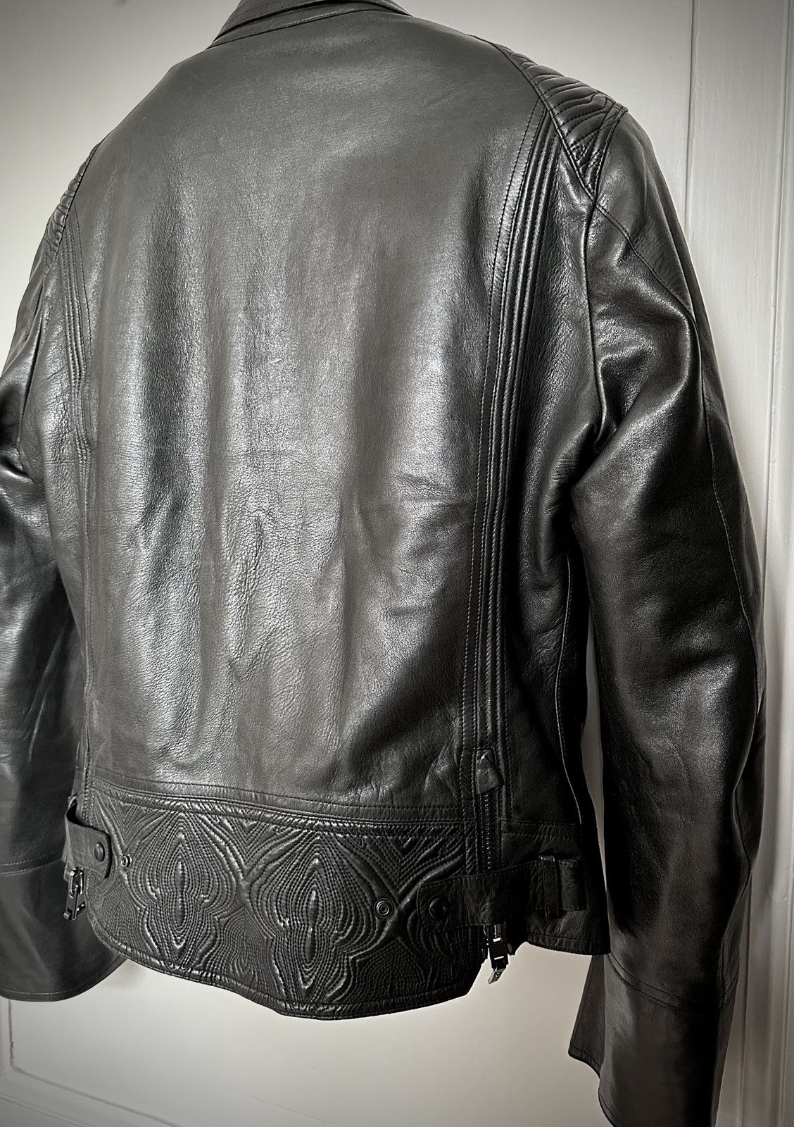 Roberto Cavalli Rare intricate biker jacket Size US M / EU 48-50 / 2 - 6 Thumbnail