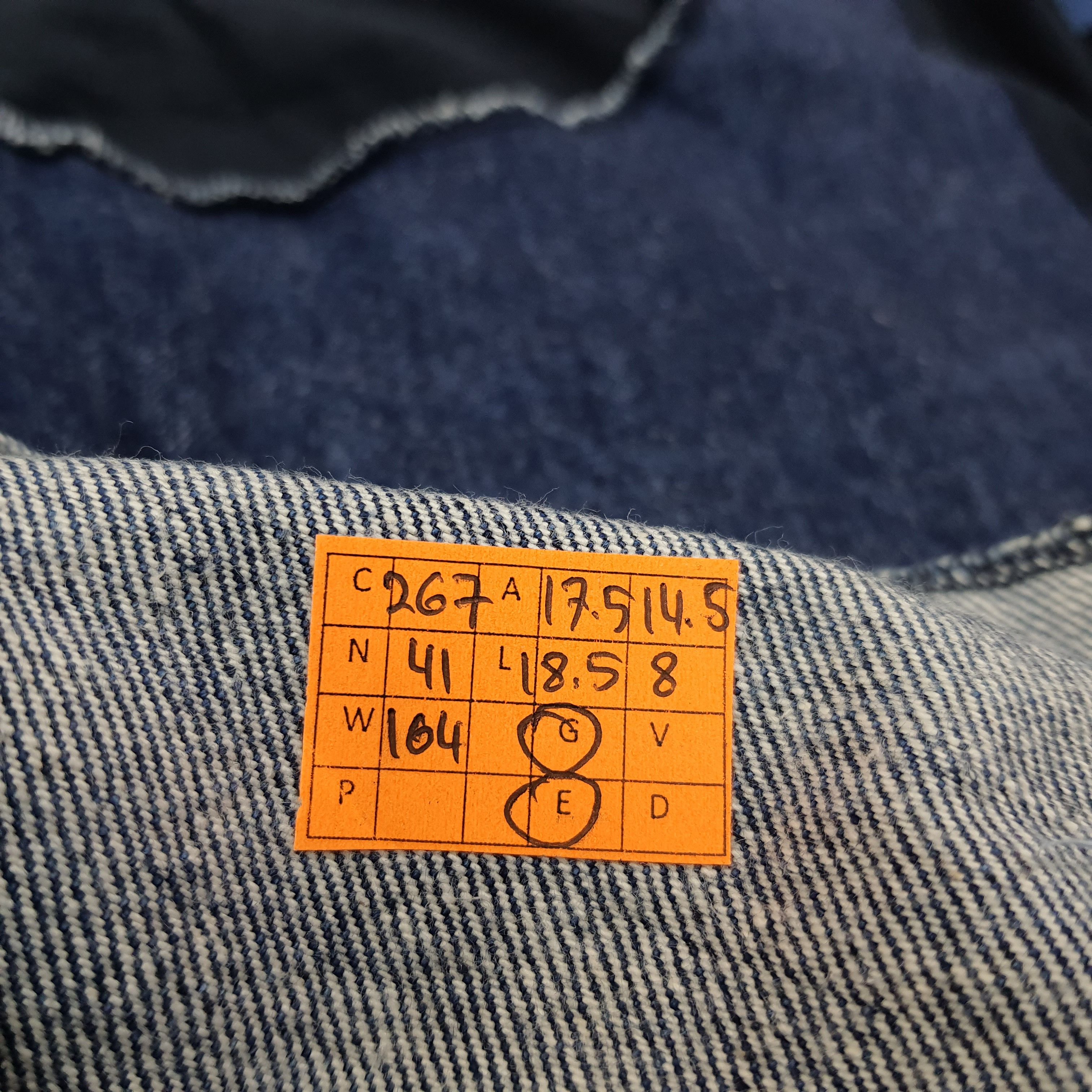 Tricot Comme des Garcons Vintage Tricot Comme Des Garcons Denim Tshirt C267N41 Size S / US 4 / IT 40 - 8 Thumbnail
