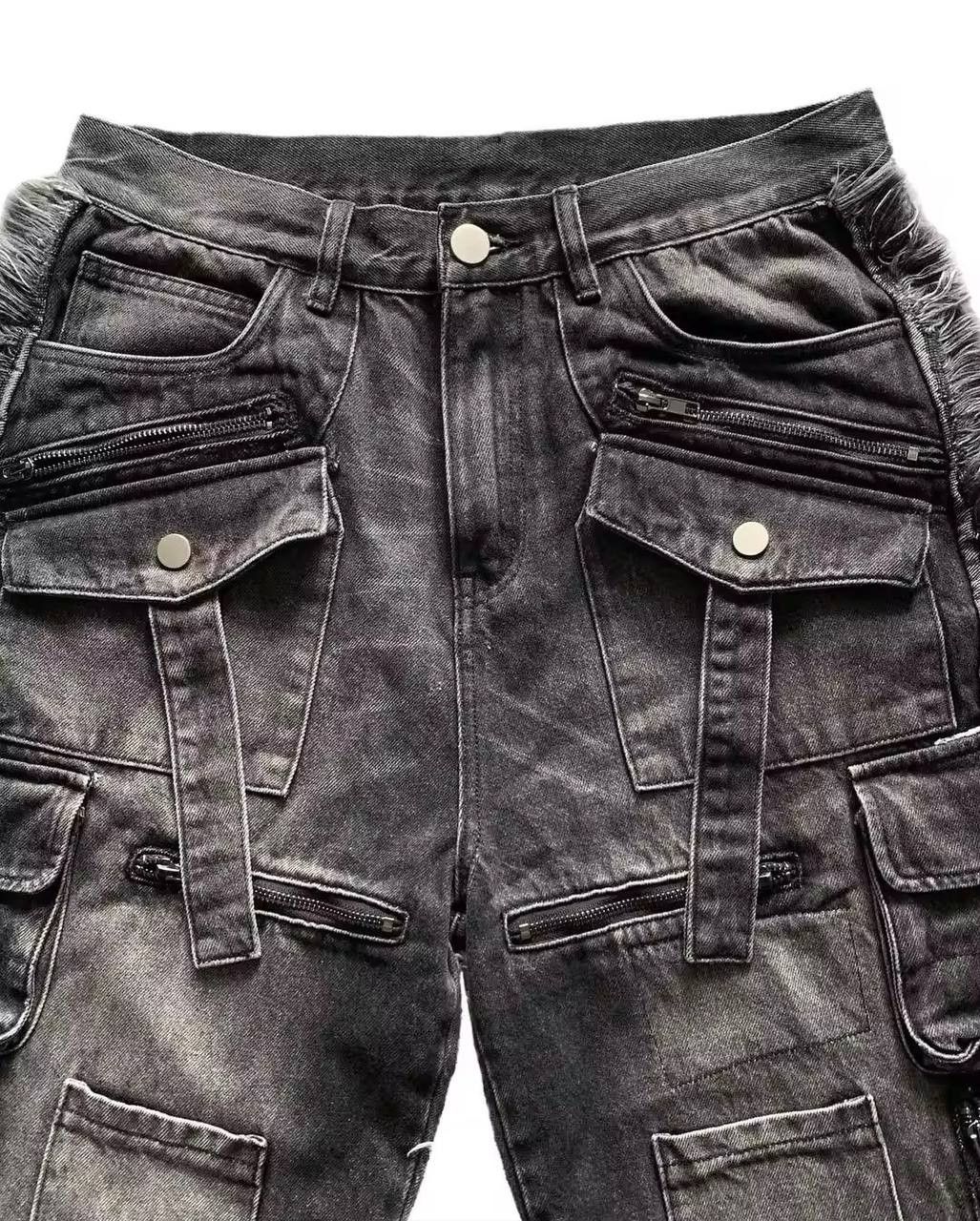 Japanese Brand × Vintage gothic 90's spice girl loose jeans. Size US 36 / EU 52 - 3 Thumbnail