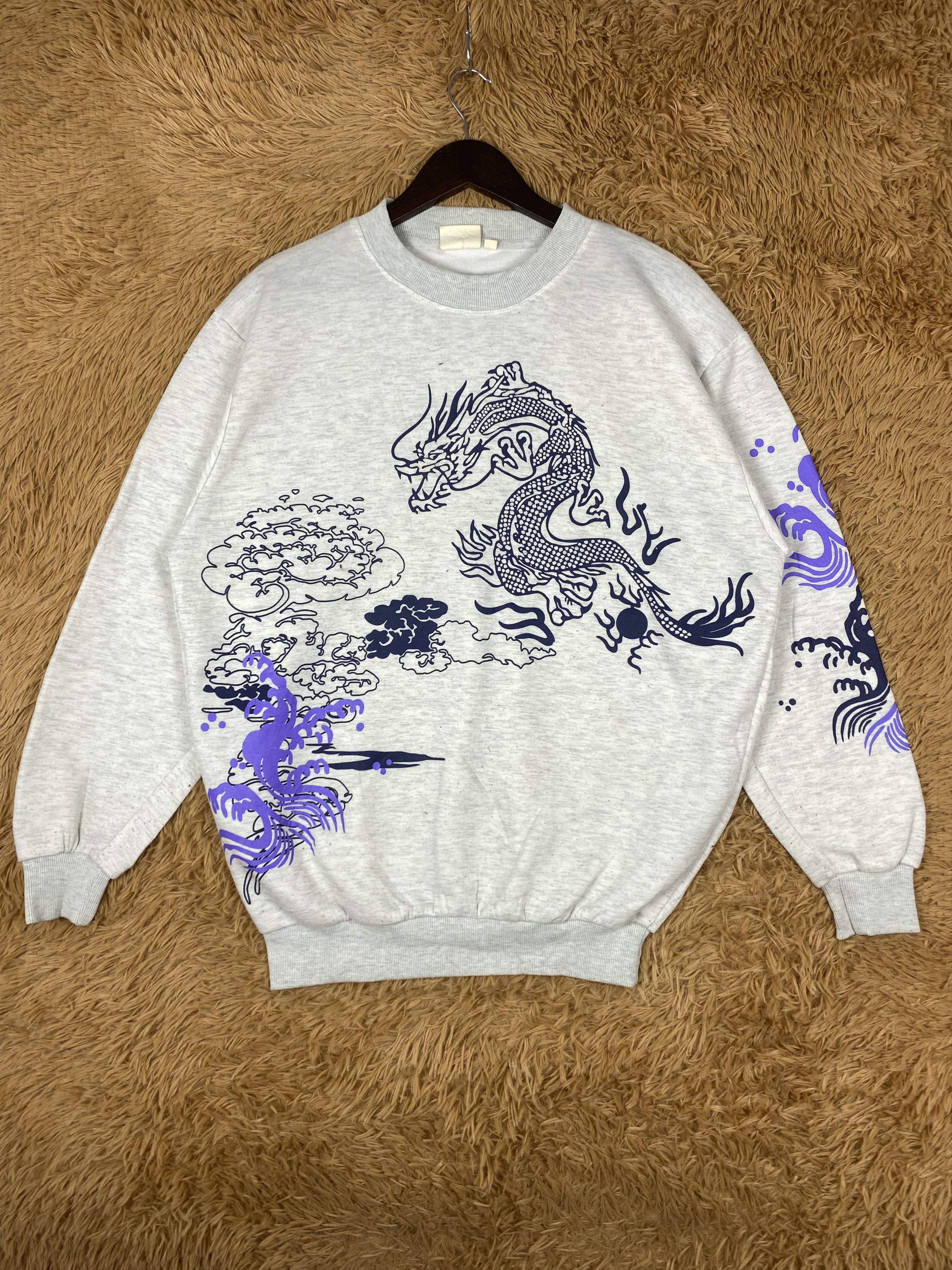 Japanese Brand Vintage Rapid Fire Sukajan Sweatshirts DJ1035 Size US L / EU 52-54 / 3 - 1 Thumbnail
