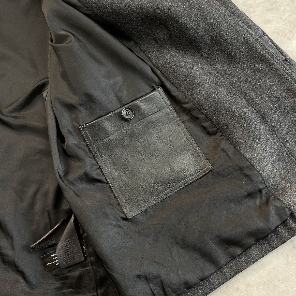 Coach Coach New York Wool Grey Perfect Heavy Duffle Pea Coat Size US L / EU 52-54 / 3 - 20 Thumbnail