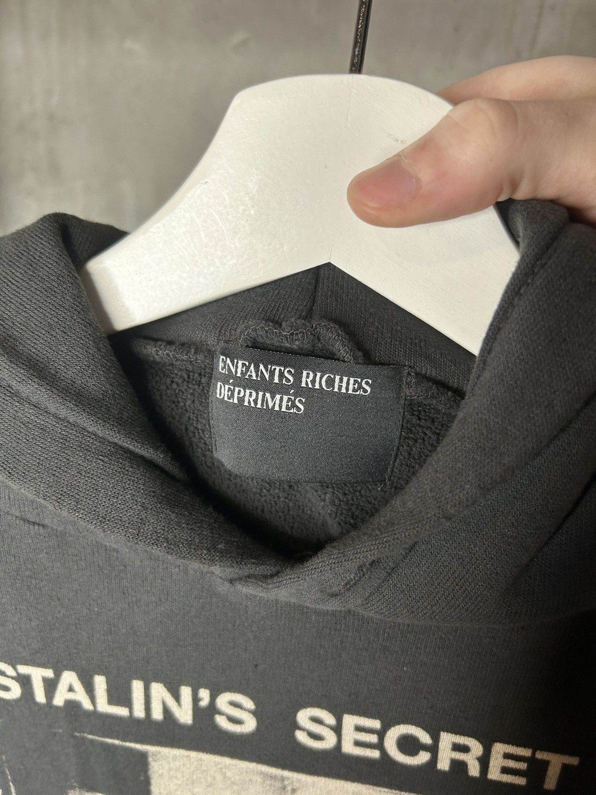 Enfants Riches Deprimes STALIN’S SECRET DAUGHTER shrunken hoodie Size US M / EU 48-50 / 2 - 4 Thumbnail