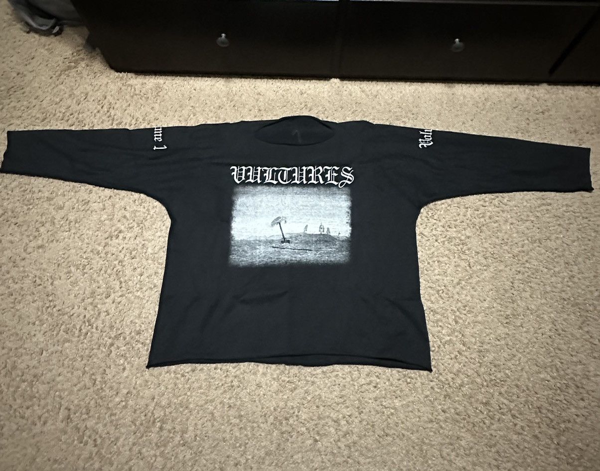 Kanye West Vultures Long Sleeve | Grailed