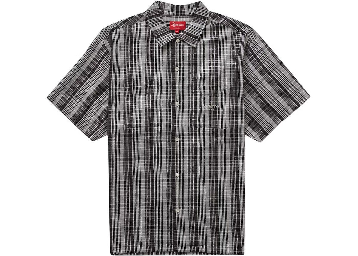 トップス Supreme Needlepoint S/S Shirt Supreme Needlepoint S S Shirt (SS23) - $158