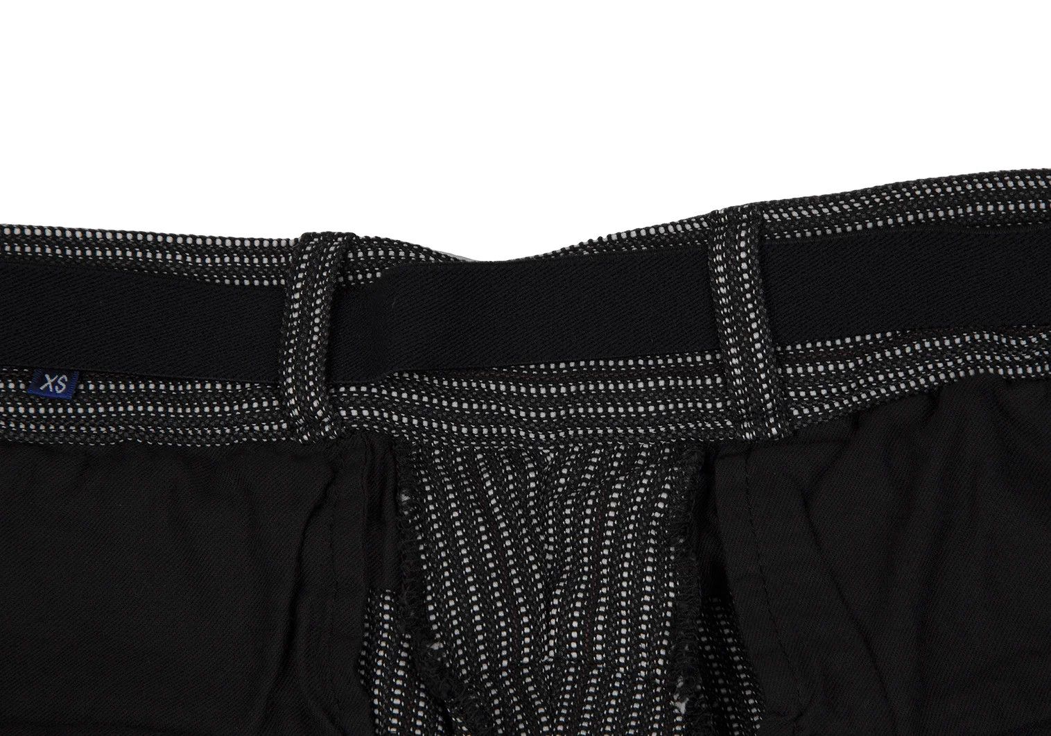 Junya Watanabe Polyester Striped Hip Cut Pants in Charcoal XS Size US 30 / EU 46 - 6 Thumbnail