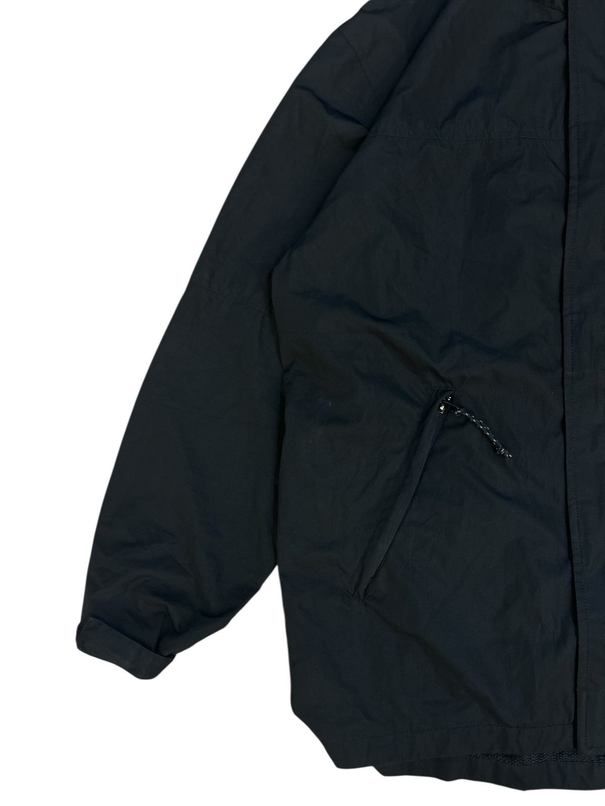 Stussy Vintage Stussy Black Technical Shell Jacket Hood Winbreaker Size US L / EU 52-54 / 3 - 3 Thumbnail