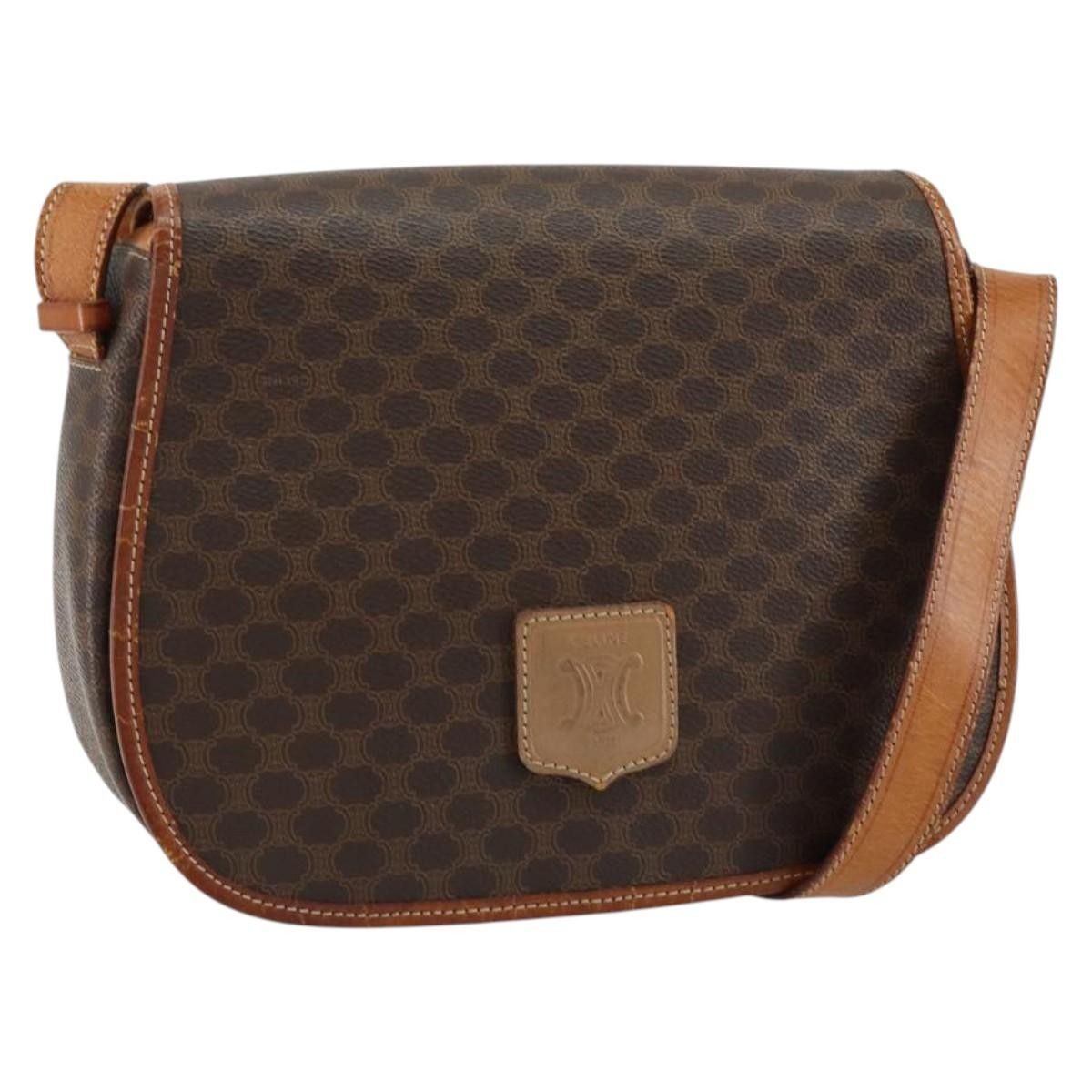 Celine Celine Macadam Shoulder Bag PVC Leather Size ONE SIZE - 1 Thumbnail