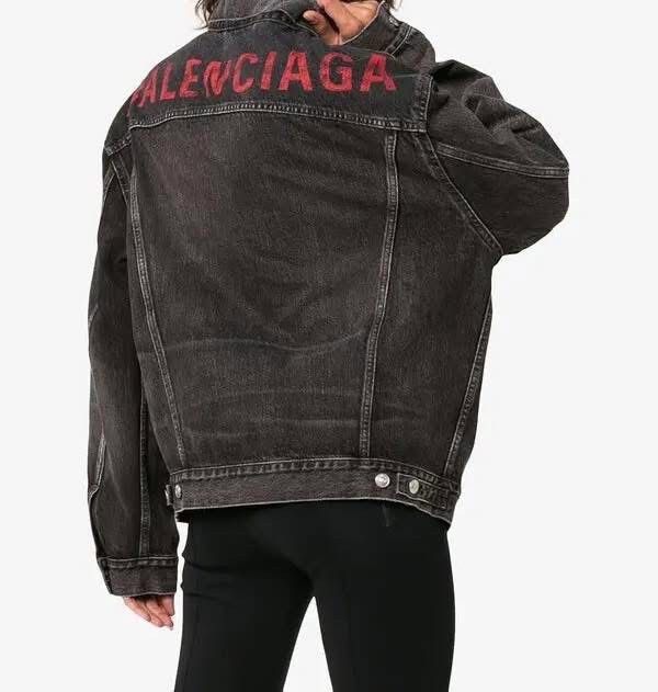 Balenciaga Balenciaga Oversized Denim Jacket Size US M / EU 48-50 / 2 - 1 Thumbnail