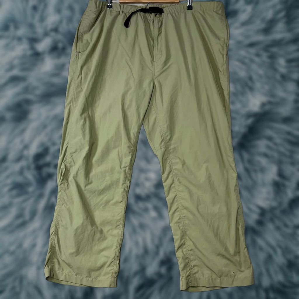 Vintage TravelSmith Pants Women's Plus 2X Beige Elastic Waist High Rise Flat Front Size 40" / US 18 - 1 Thumbnail