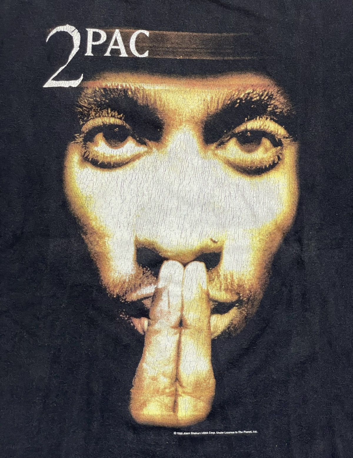 Rap Tees Vintage 1998 Tupac Shakur "R U Still Down?” T-Shirt Size US L / EU 52-54 / 3 - 4 Thumbnail