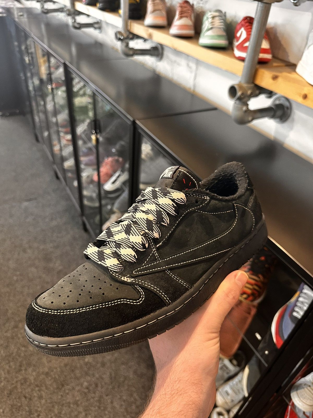 Travis Scott Air Jordan 1 Low X Travis Scott Phantom Size US 10.5 / EU 43-44 - 5 Thumbnail