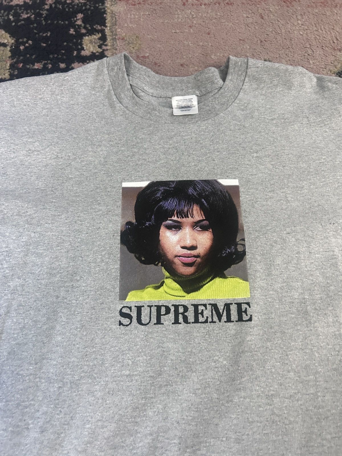 Supreme Supreme Aretha Franklin Tee Size US L / EU 52-54 / 3 - 2 Thumbnail