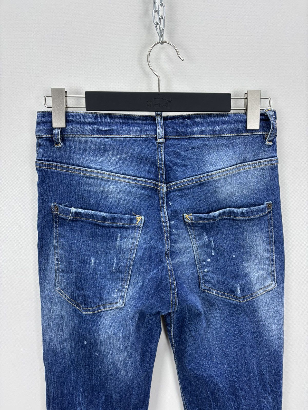 Dsquared2 Mens jeans Dsquared2 Size 46 Color Blue Size US 30 / EU 46 - 6 Thumbnail