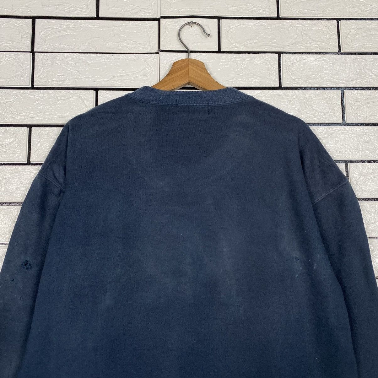 Japanese Brand 📌Vintage Sweatshirt Hiroko Koshino Homme Big Logo Size US L / EU 52-54 / 3 - 10 Thumbnail