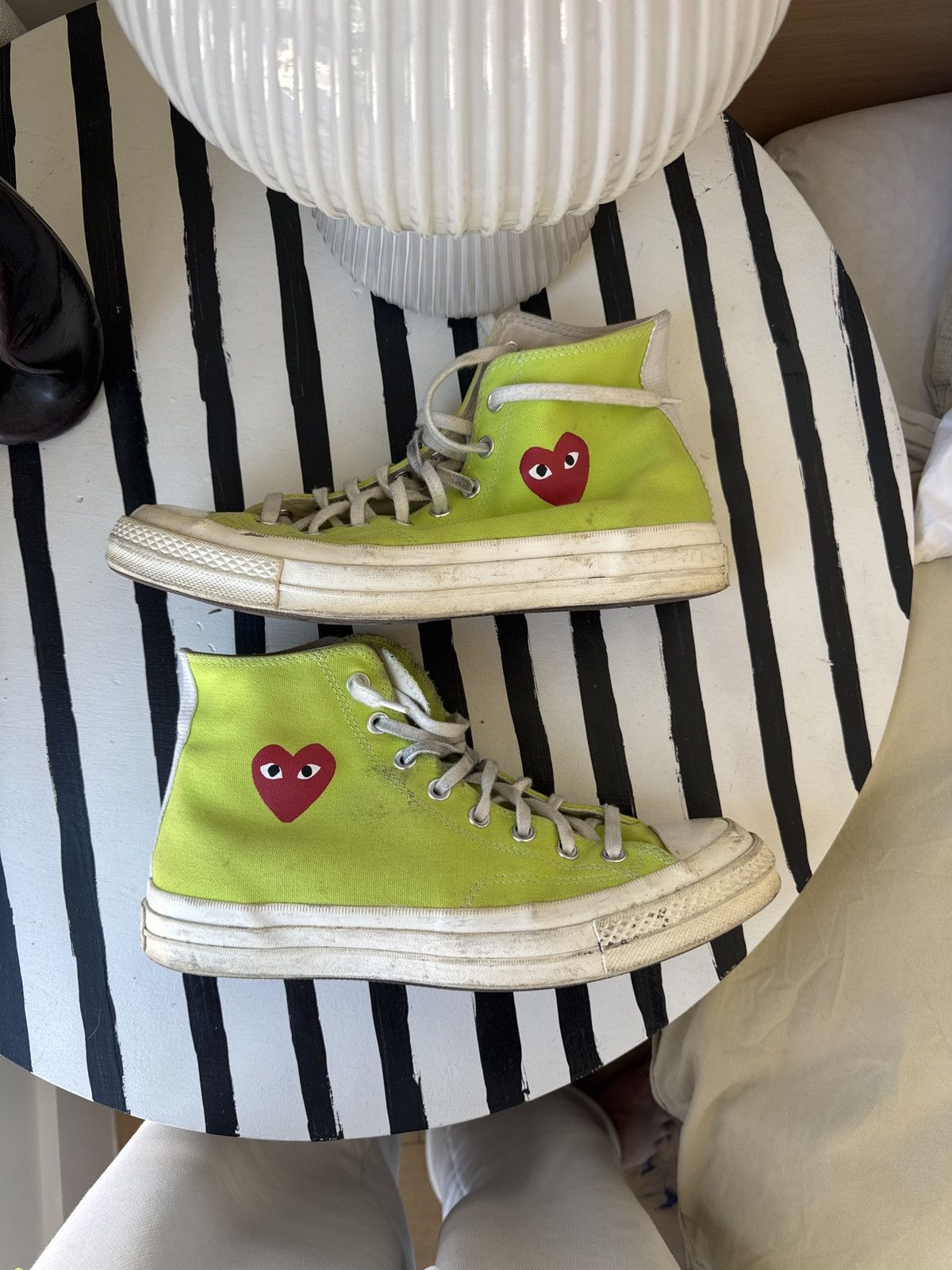 Comme des Garcons PLAY Comme Des Garcon Converse Size US 10 / EU 43 - 3 Thumbnail