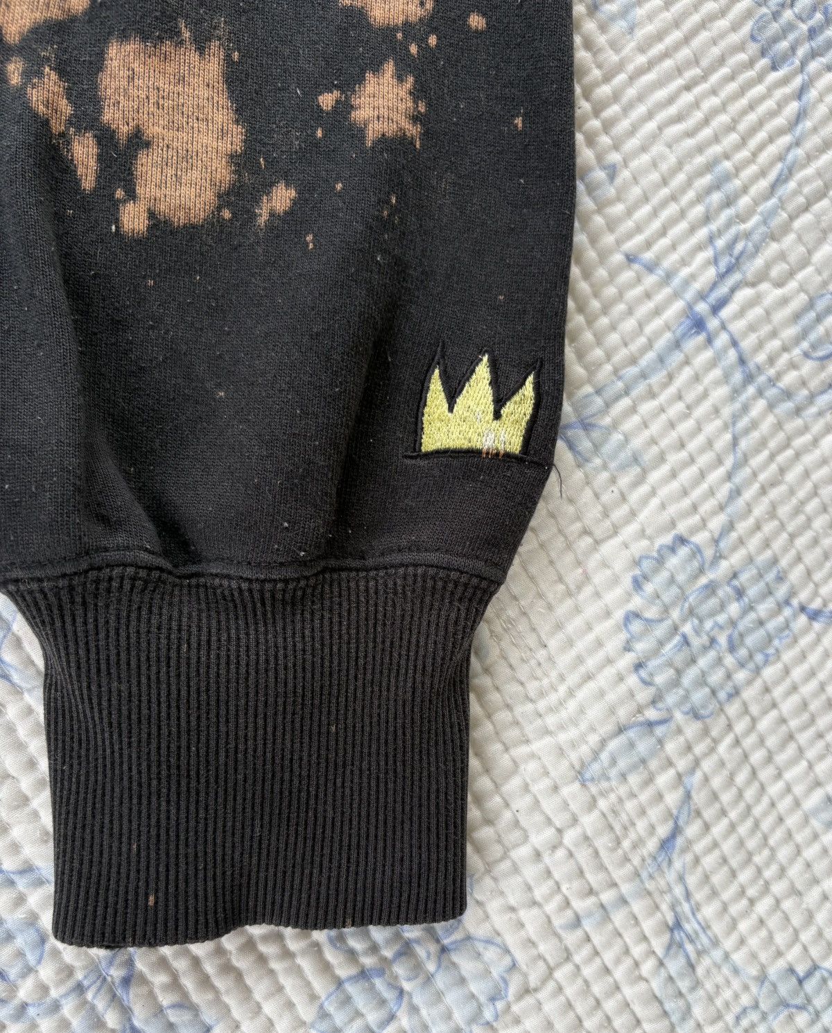 Jean-Michel Basquiat Jean Michel Basquiat Acid Wash Hoodies Size US L / EU 52-54 / 3 - 12 Thumbnail