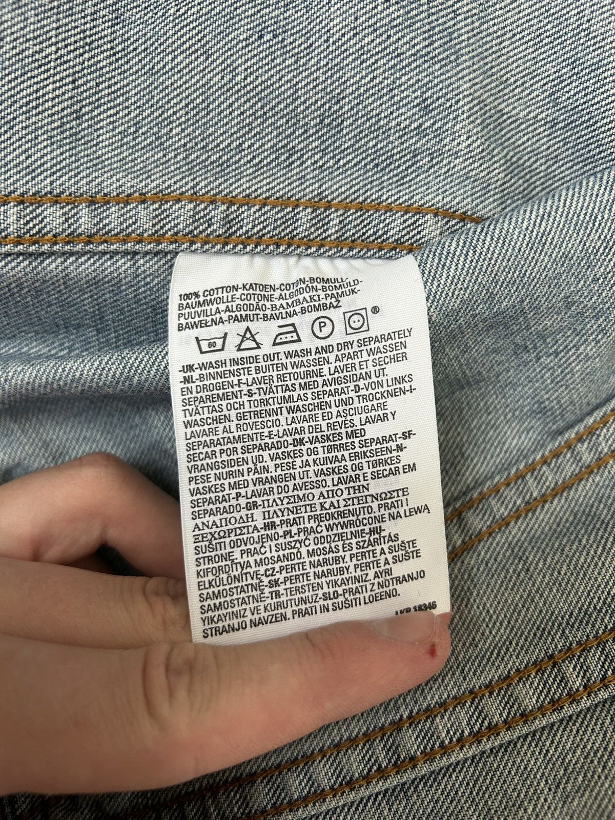 Levi's Levis type III 80s denim jacket Size US XL / EU 56 / 4 - 10 Thumbnail