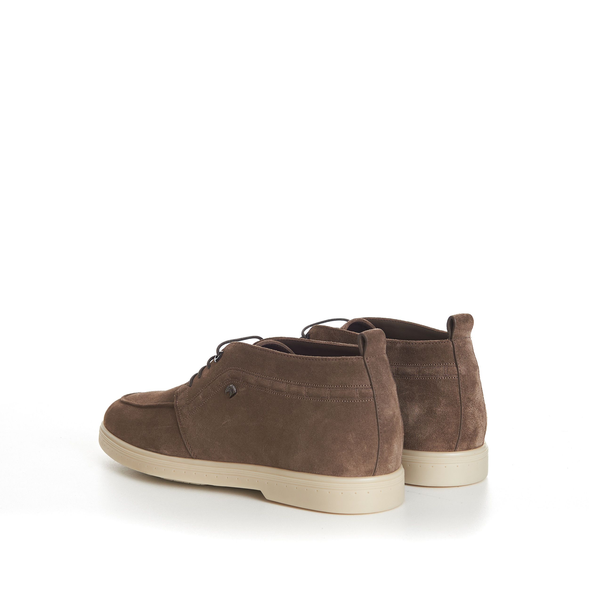 Stefano Ricci Brown Suede Lace Up Chukka Boots With Rubber Soles Size US 11 / EU 44 - 5 Thumbnail
