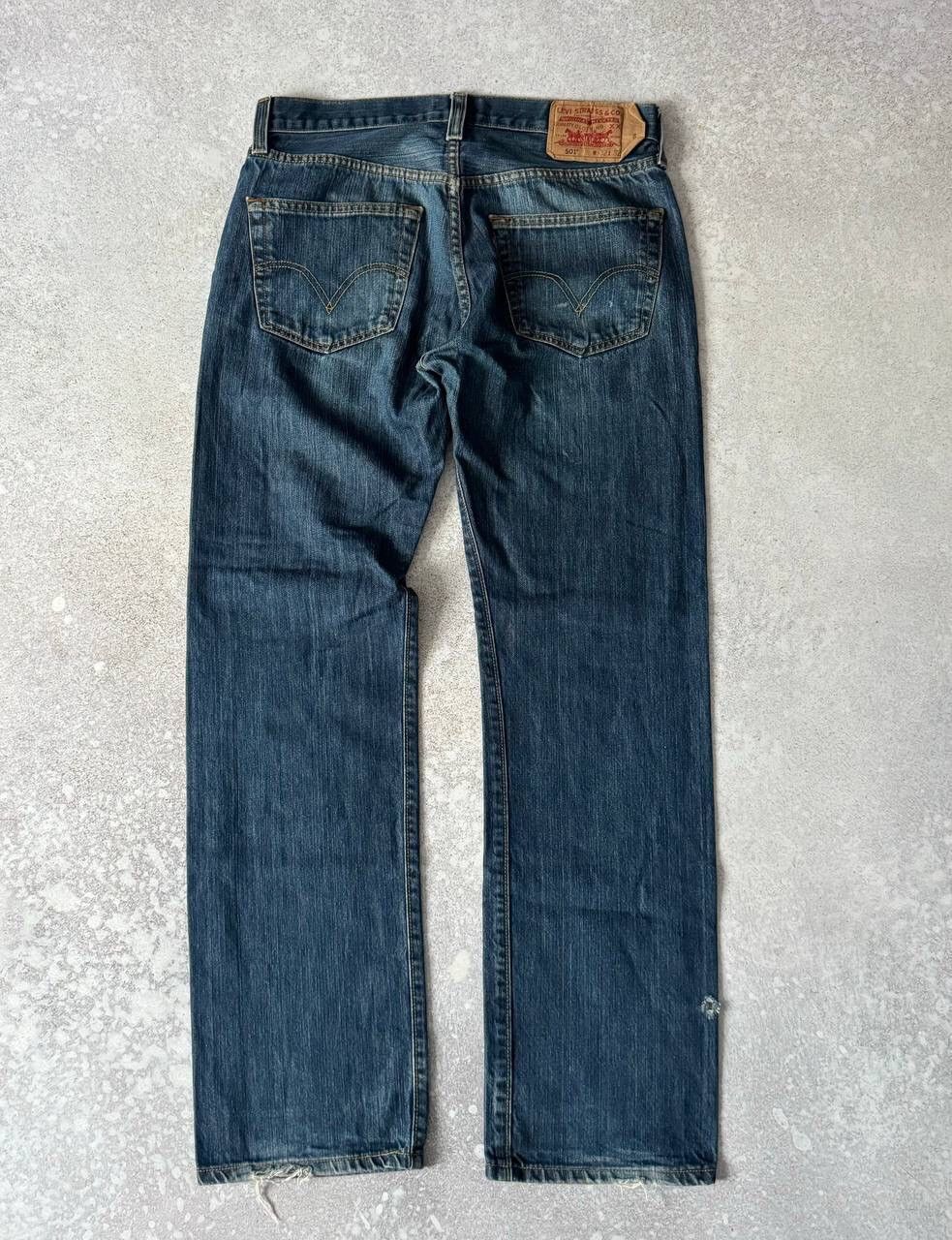 Levi's × Levi's Vintage Clothing × Vintage Vintage Levi’s 501 Straight Leg Button-Fly Denim Pants Y2K Size US 32 / EU 48 - 1 Thumbnail