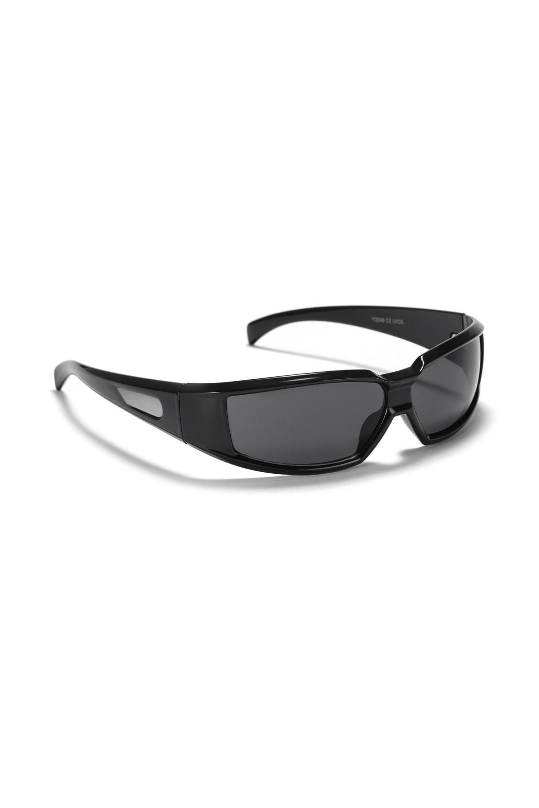 Japanese Brand Vtg Vintage Y2k Futuristic Rectangle Sunglasses Unisex OS Size ONE SIZE - 5 Thumbnail