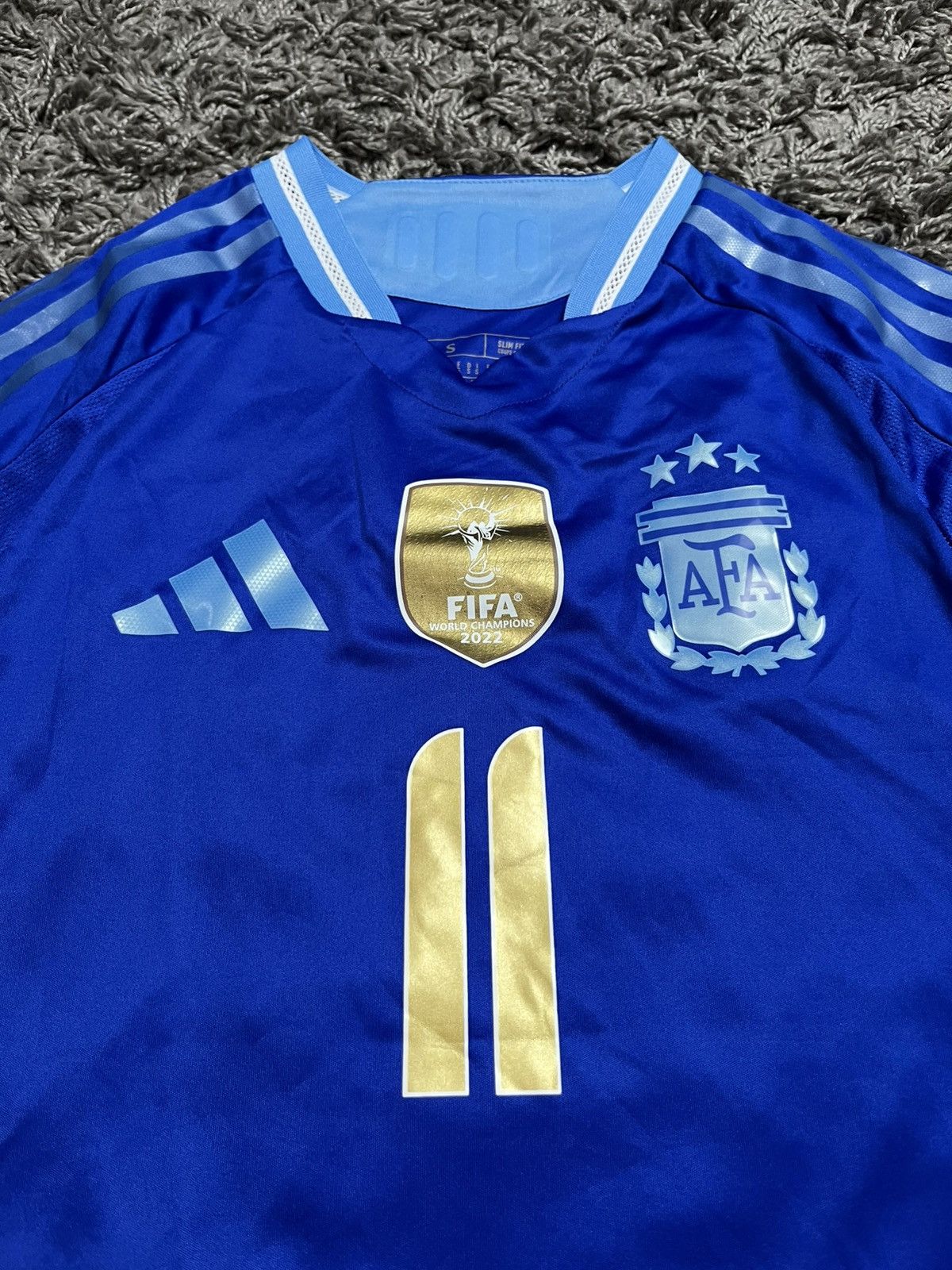 Adidas DI MARIA Argentina 2024 Copa Player Version Jersey #11 Size US S / EU 44-46 / 1 - 3 Thumbnail