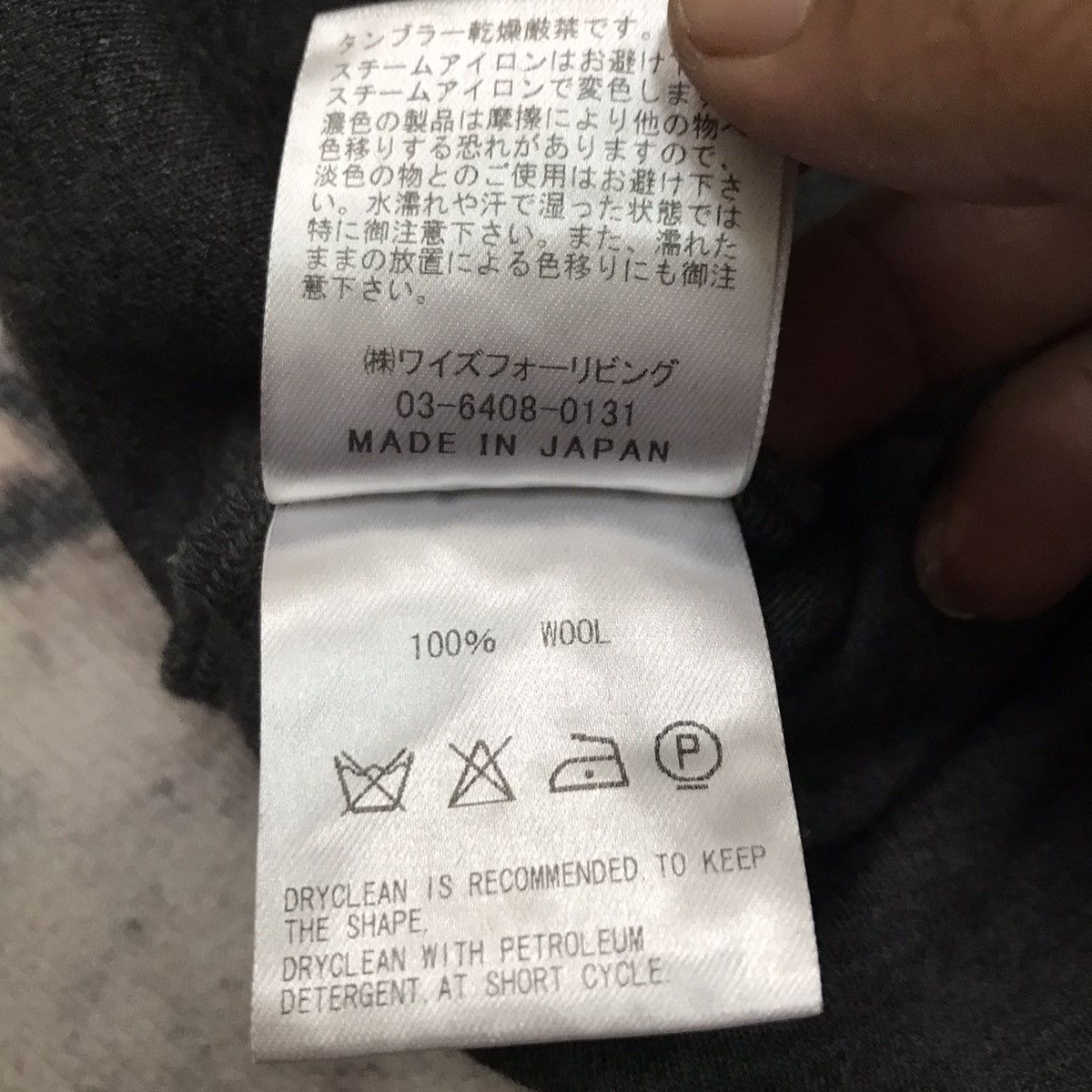 Yohji Yamamoto Vintage Y’s For Living 3/4 Hiden Pocket Shirt Size M / US 6-8 / IT 42-44 - 7 Thumbnail