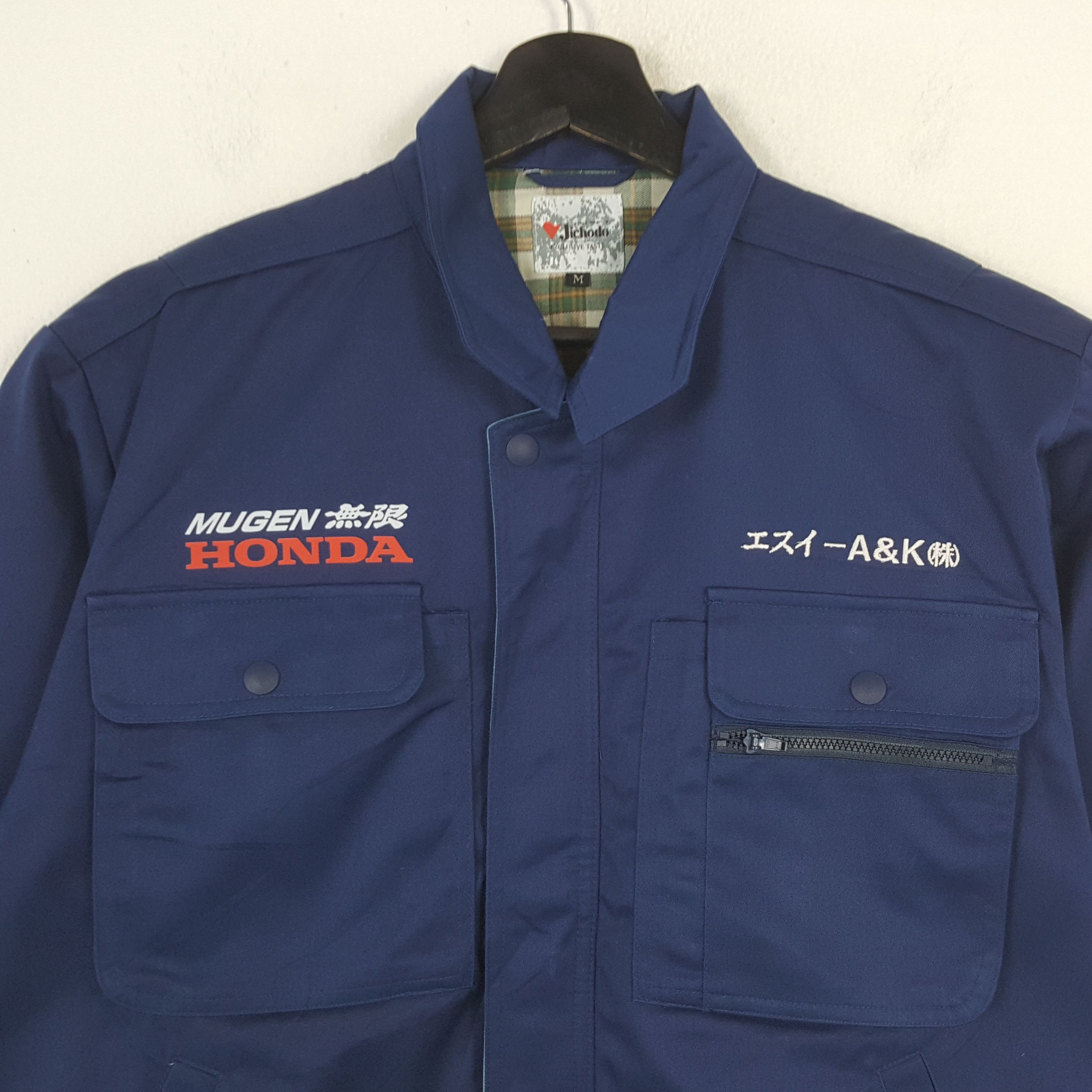 Japanese Brand × Vintage MUGEN HONDA Japanese Motorsports Custom Art Jacket C284N13 Size US M / EU 48-50 / 2 - 4 Thumbnail