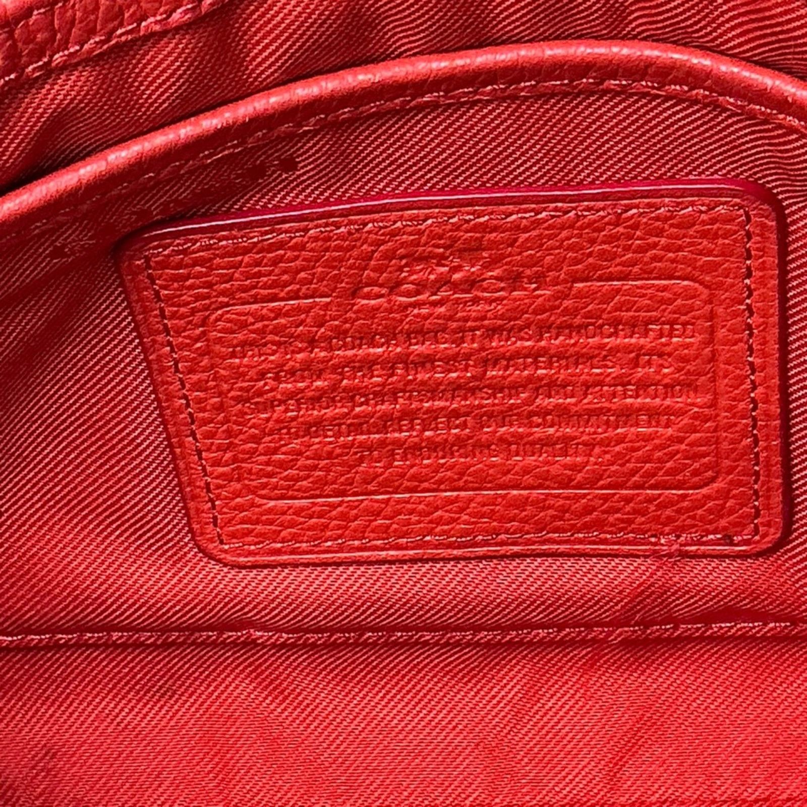 Coach COACH CROSSTOWN Crossbody Burnt Red Orange Pebbled Leather Size ONE SIZE - 6 Thumbnail