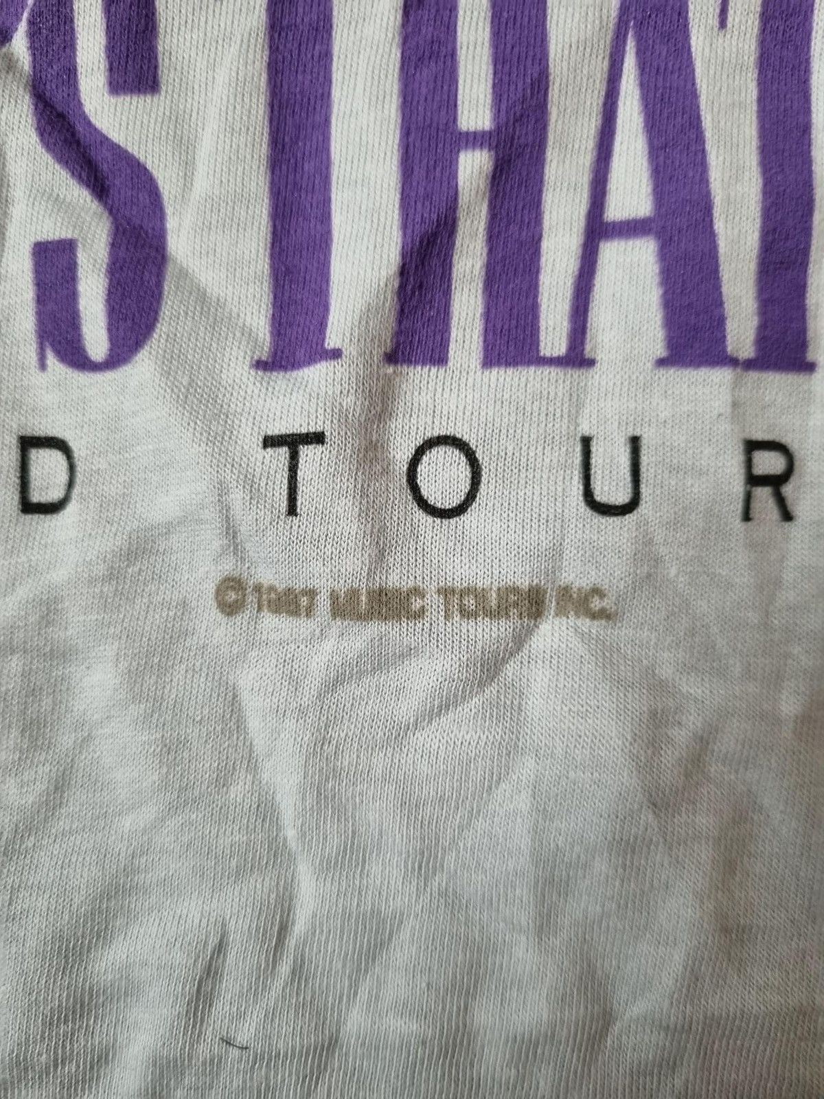 Band Tees × Vintage Vintage Madonna world tour Tee 1987 Who’s that girl Size US M / EU 48-50 / 2 - 3 Thumbnail