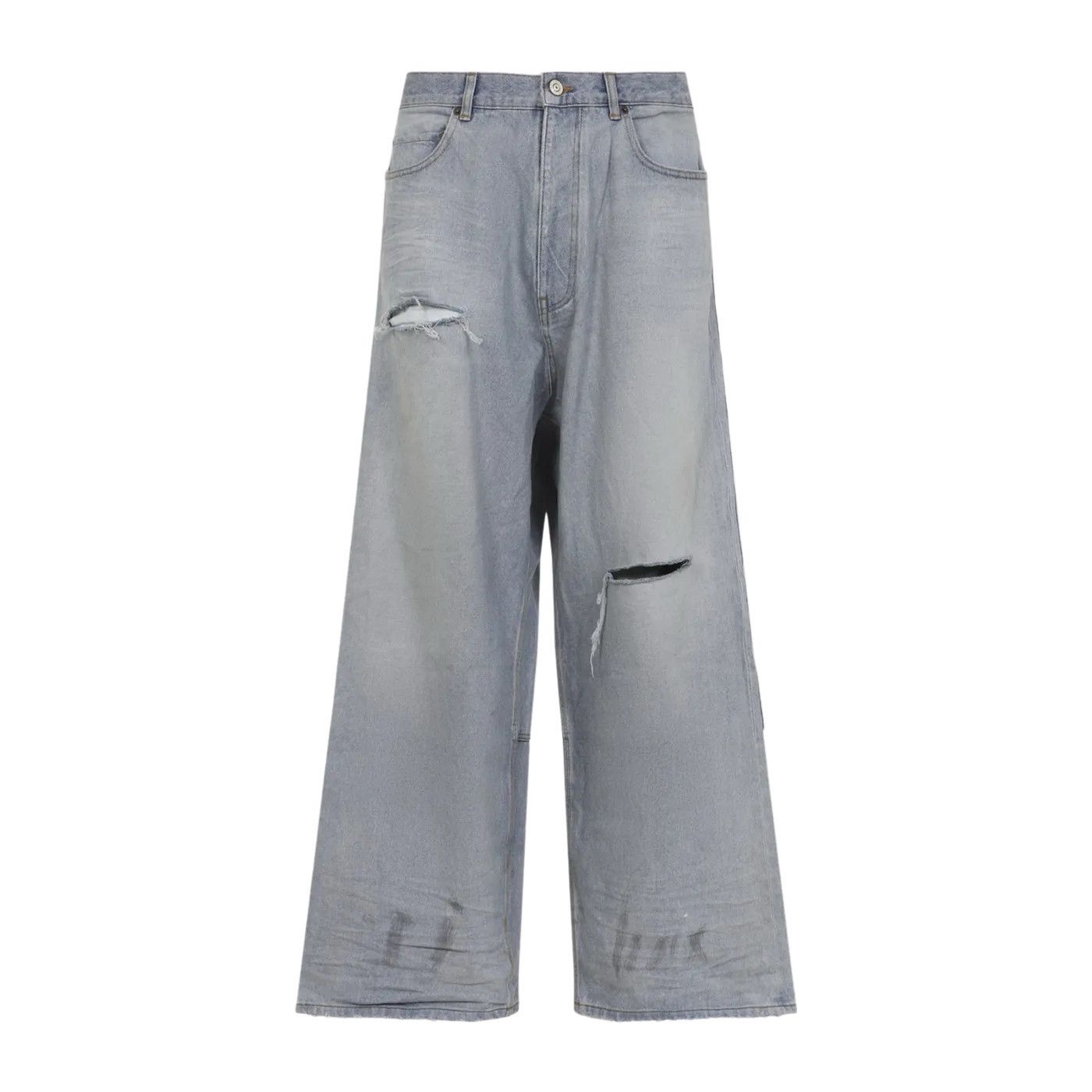 BALENCIAGA Light Blue Baggy Pants New & Authentic (Men's siz