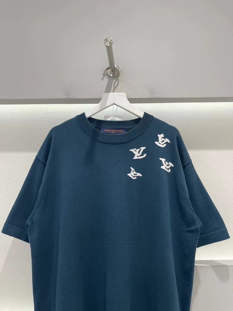 Louis Vuitton Louis Vuitton Pied Piper Knit Short Sleeve 2502-Nextarrow Size US S / EU 44-46 / 1 - 3 Thumbnail
