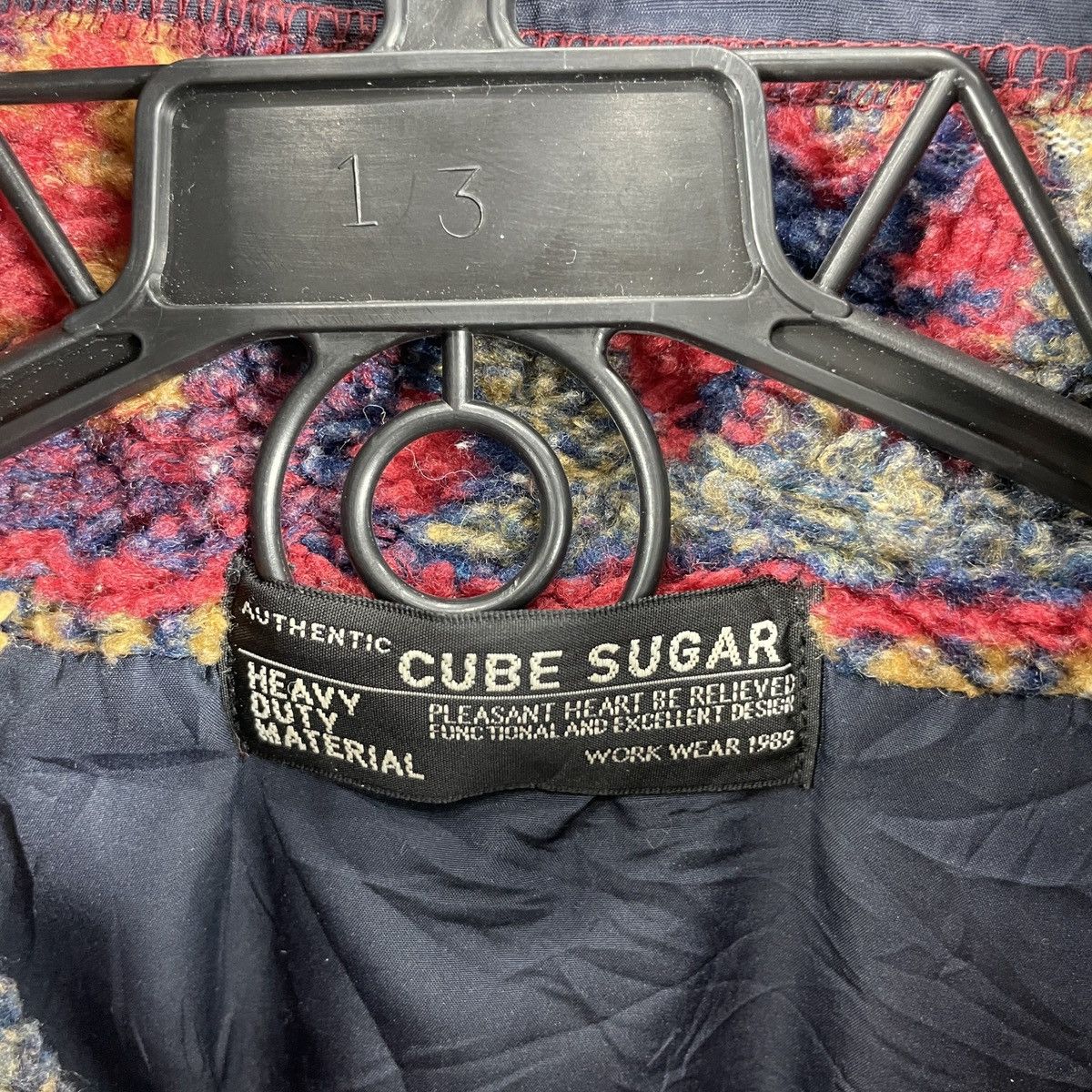 Japanese Brand Cube Sugar Vintage Deep Pile Fleece Jackets Size US M / EU 48-50 / 2 - 7 Thumbnail