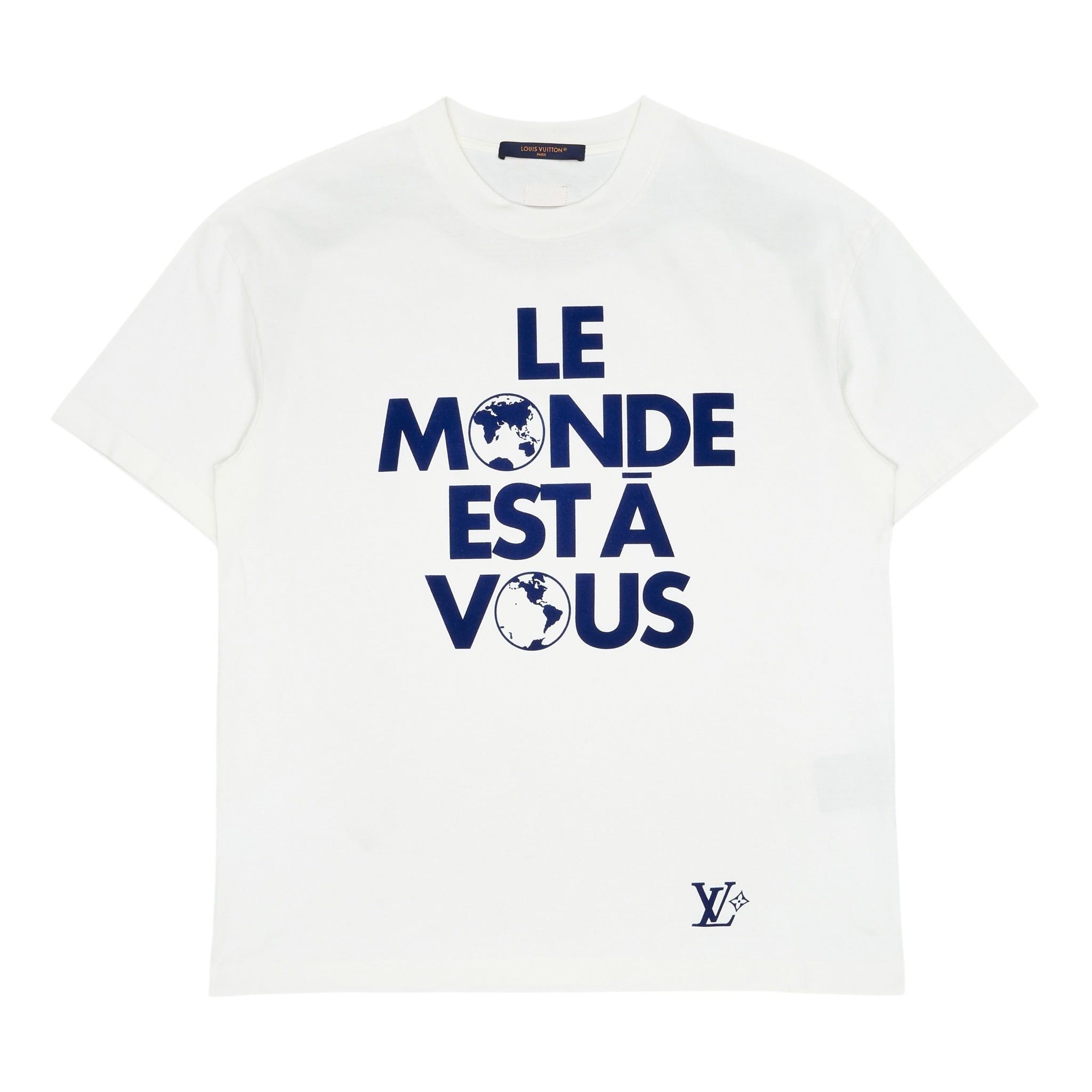 Louis Vuitton LOUIS VUITTON T SHIRT MADE IN ITALY VCCM09 CA