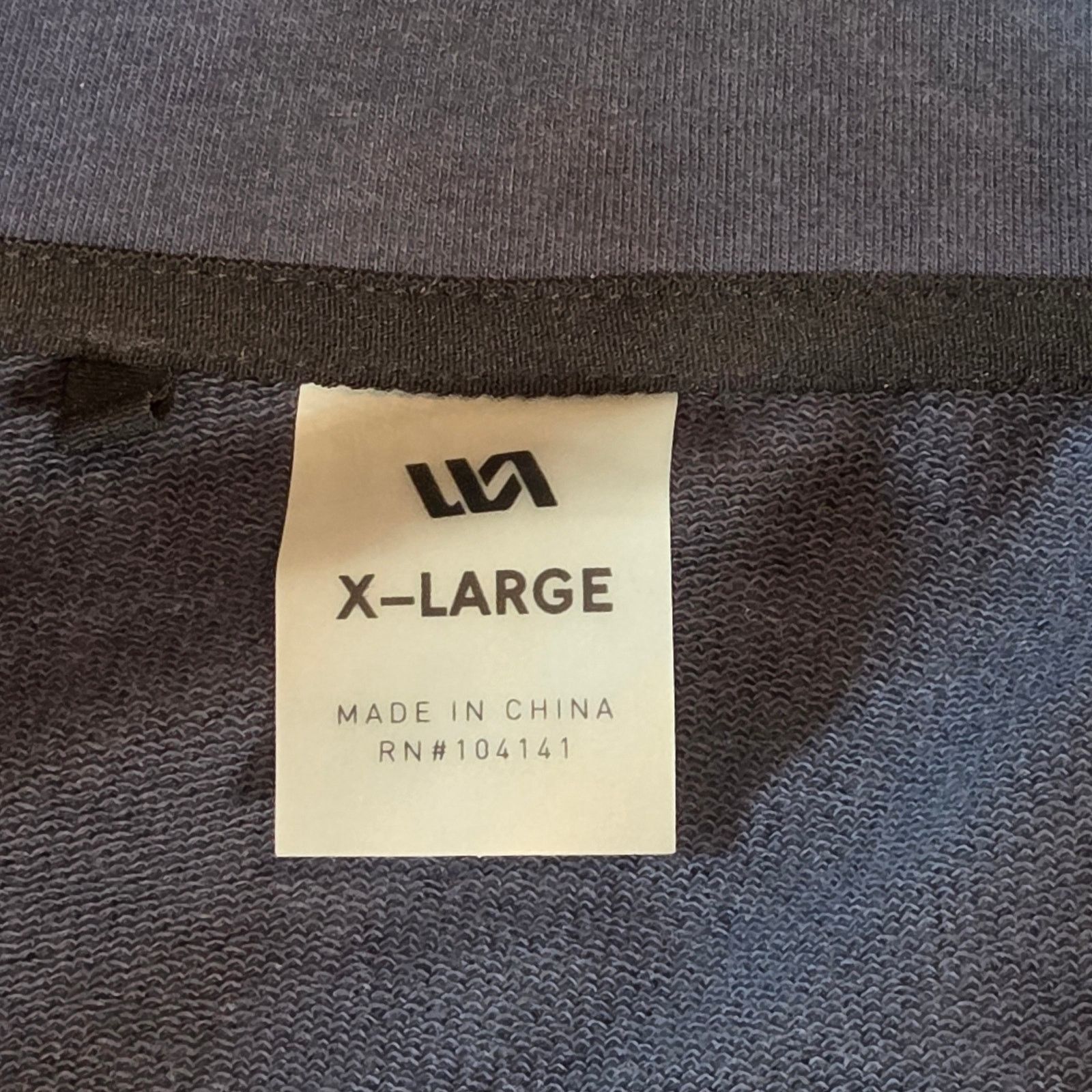 RVCA RVCA Full Zip Jacket XL Navy Cotton Blend Logo Streetwear Size US XL / EU 56 / 4 - 4 Thumbnail