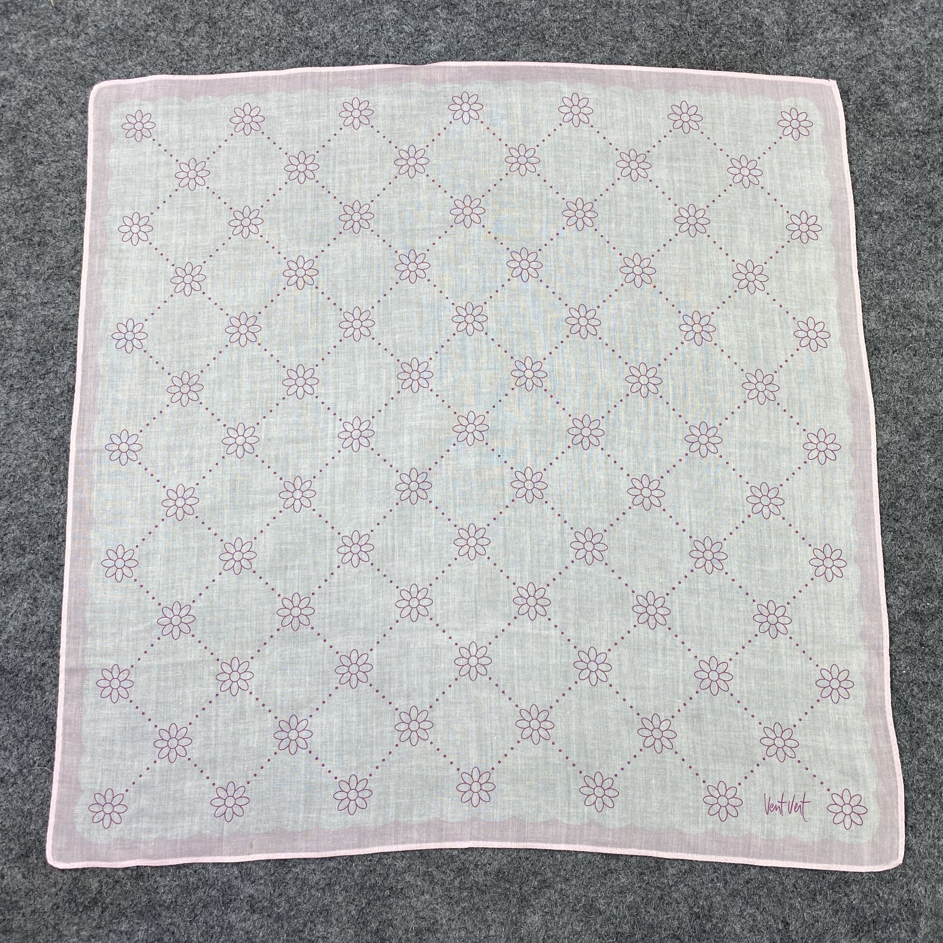 Designer Vent Vert Handkerchief / Bandana / Neckerchief -B704 Size ONE SIZE - 3 Thumbnail