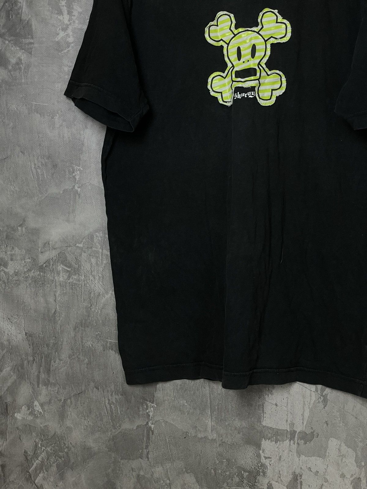 Paul Frank × Vintage Rare Vintage Paul Frank Black Fade Y2K T-Shirt Size US L / EU 52-54 / 3 - 5 Thumbnail