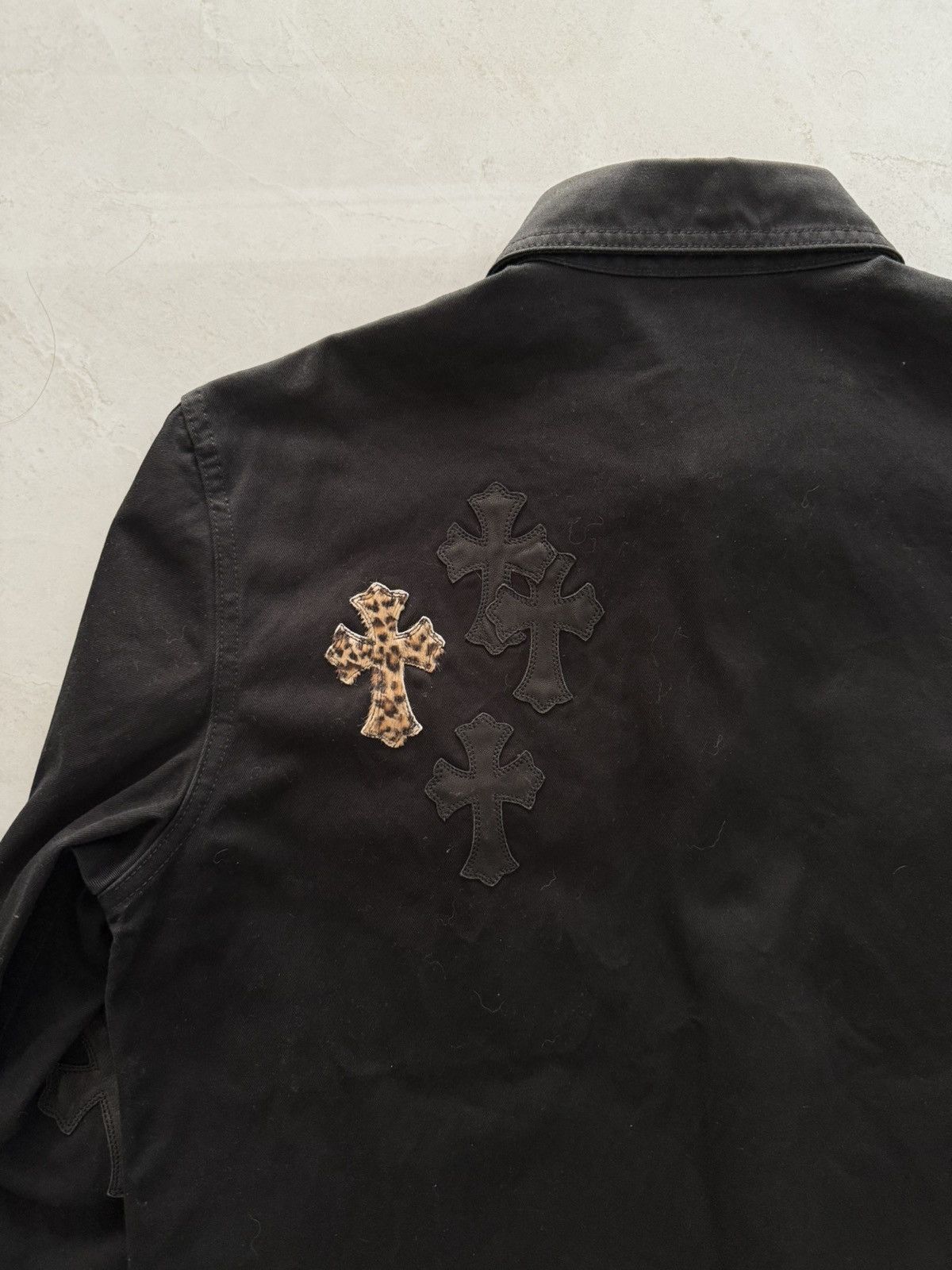 Chrome Hearts Chrome Hearts Black Cheetah Patched Workdog Jacket Sz.M Size US M / EU 48-50 / 2 - 5 Thumbnail