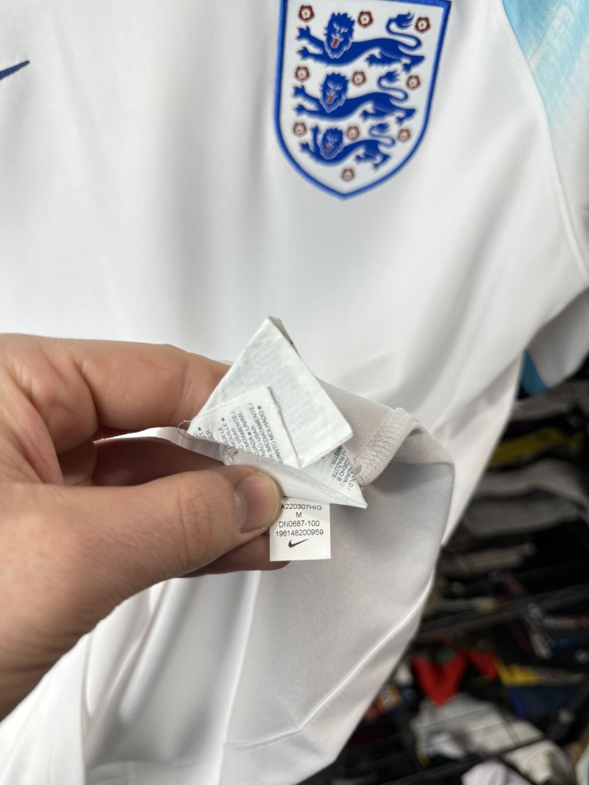 Nike Nike England Soccer Jersey Football T Shirt Size US M / EU 48-50 / 2 - 6 Thumbnail